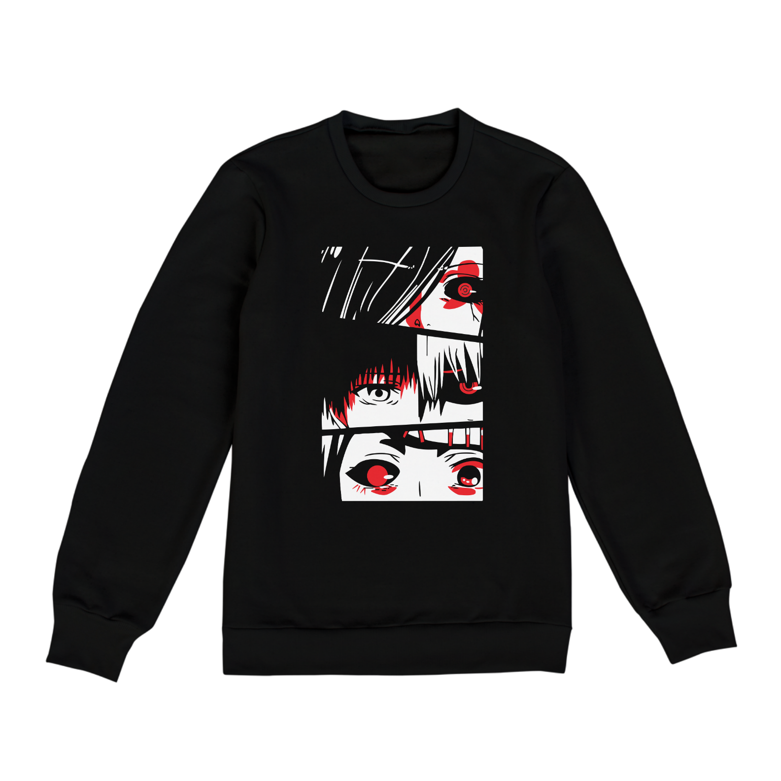 Moletom Blusão Tokyo Ghoul: Embrace a Escuridão com Estilo e Mistério