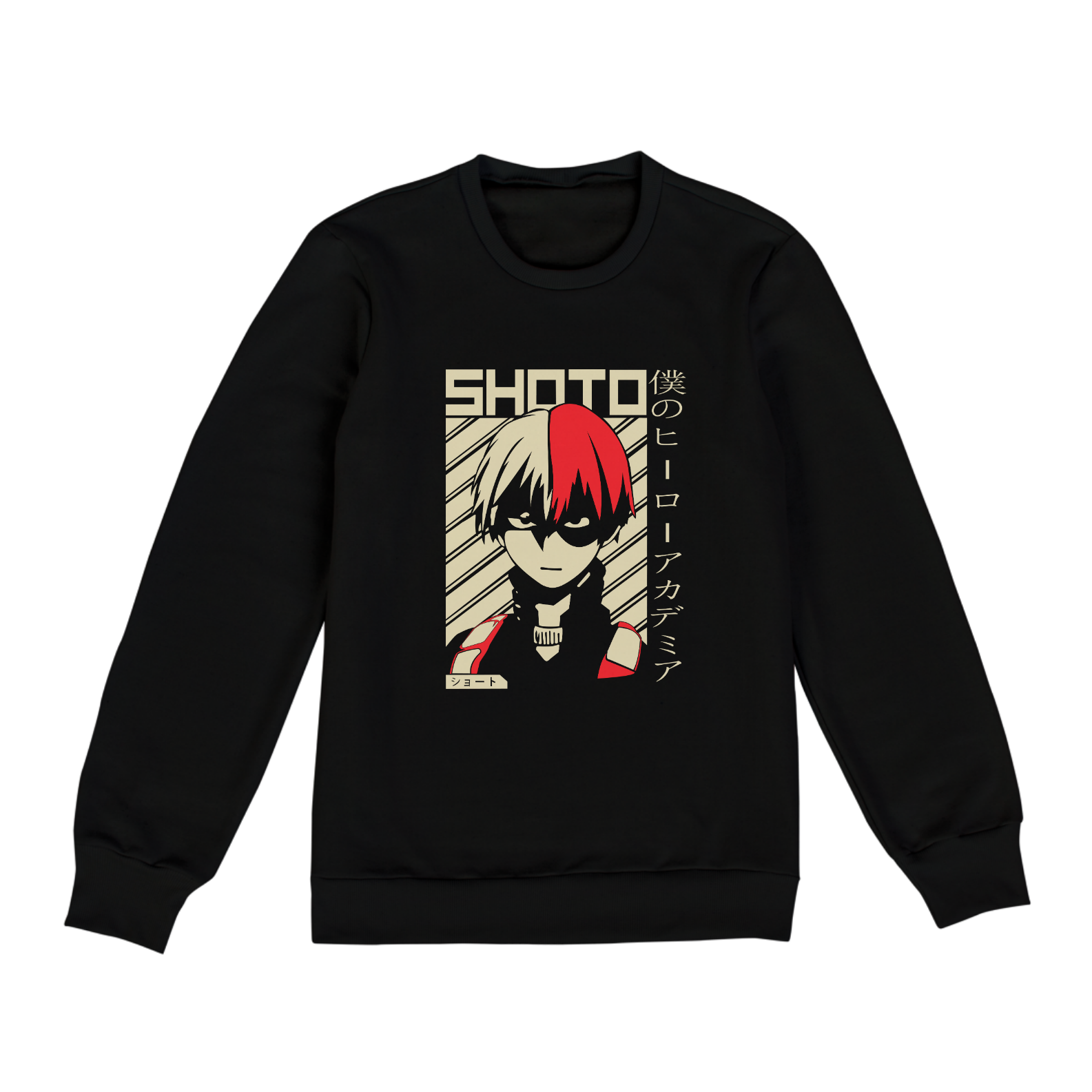  Moletom Blusão My Hero Academia - Todoroki: Vista-se com o Fogo e o Gelo do Herói de Duas Faces