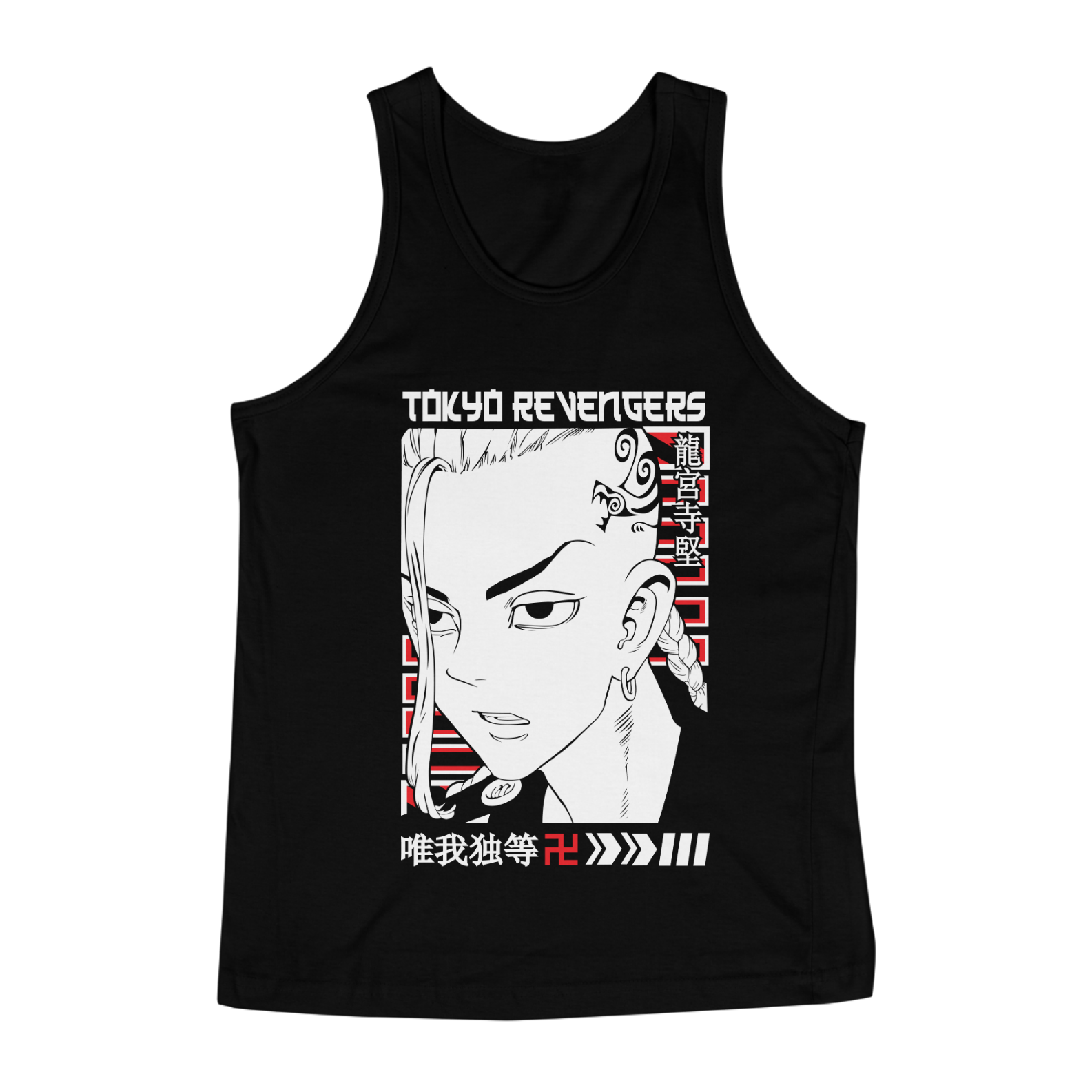 Regata Tokyo Revengers - Draken: Vista-se com a Determinação do Guerreiro de Gangue