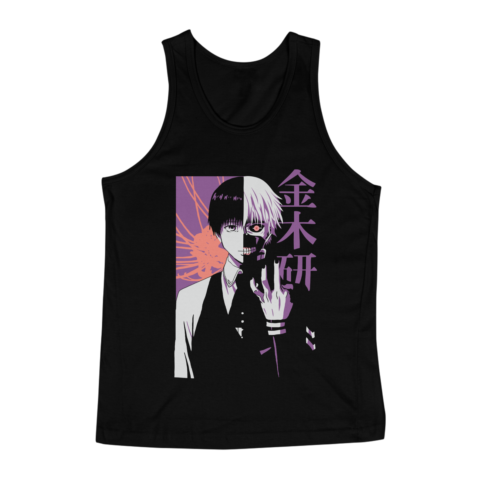 Regata Tokyo Ghoul - Kaneki: Vista-se com a Sombra do Ghoul Atormentado