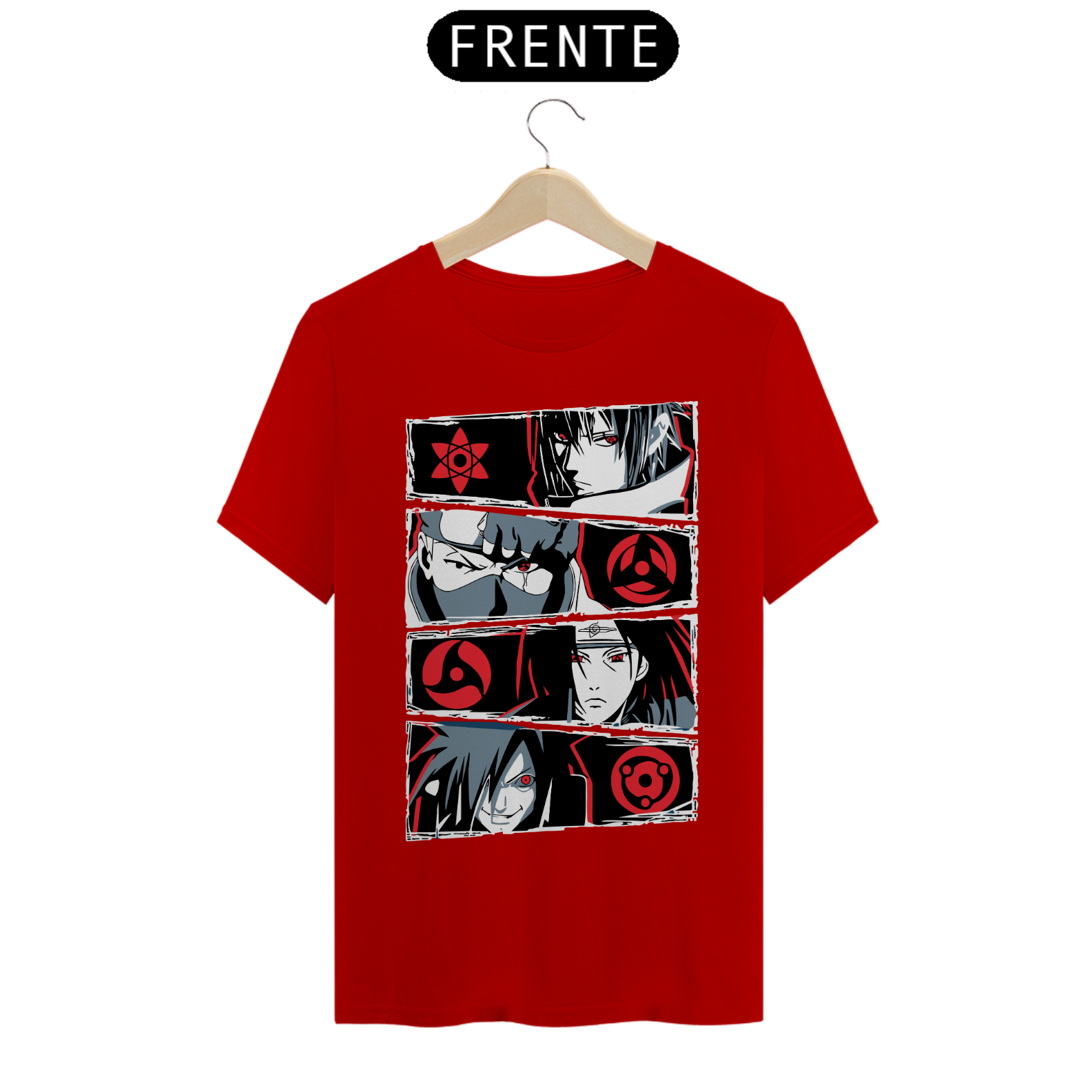 Camiseta Naruto - Sharingan Power Edition