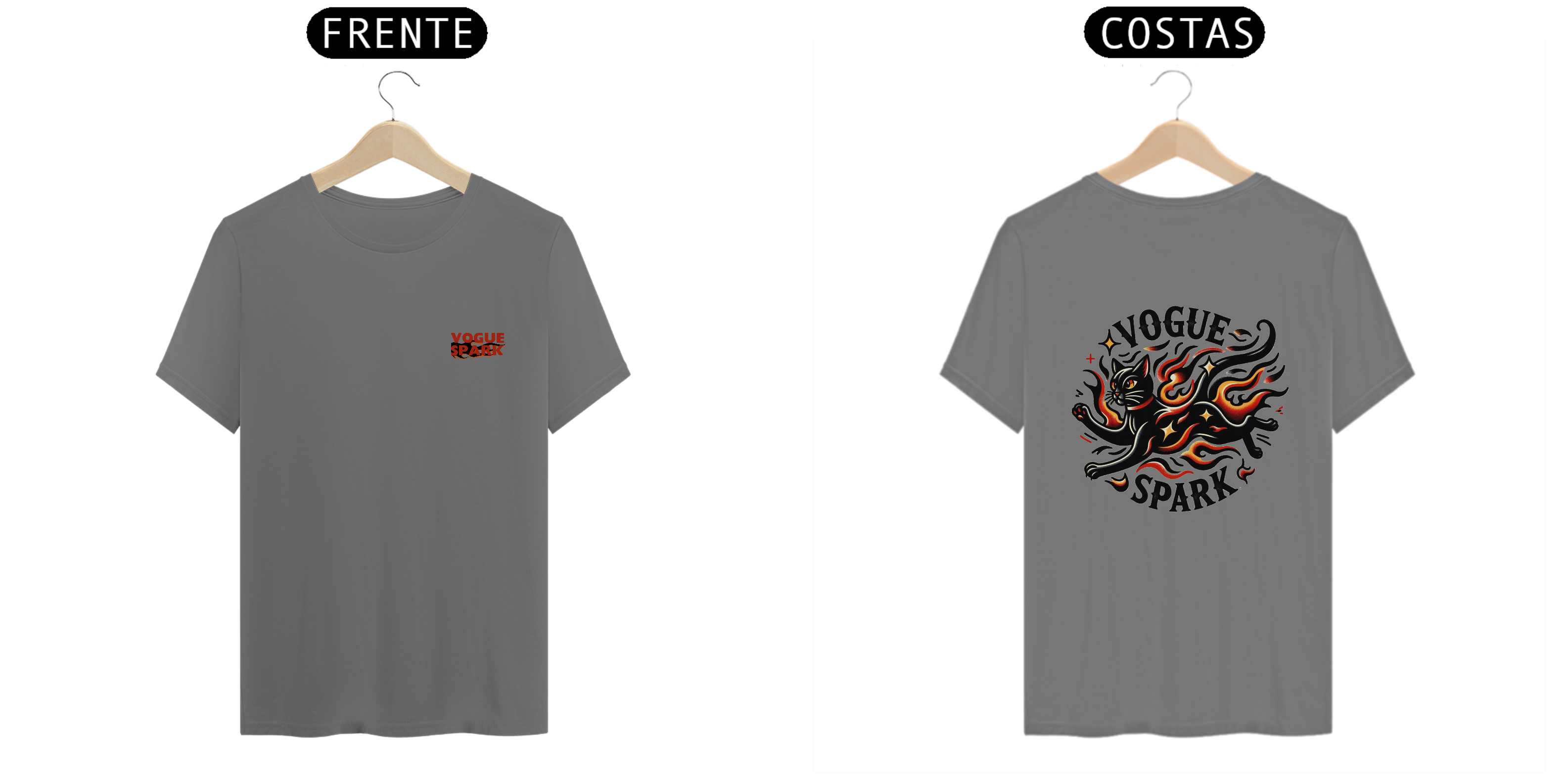 Nome do produto: Camiseta Estonada Dual Vogue Spark