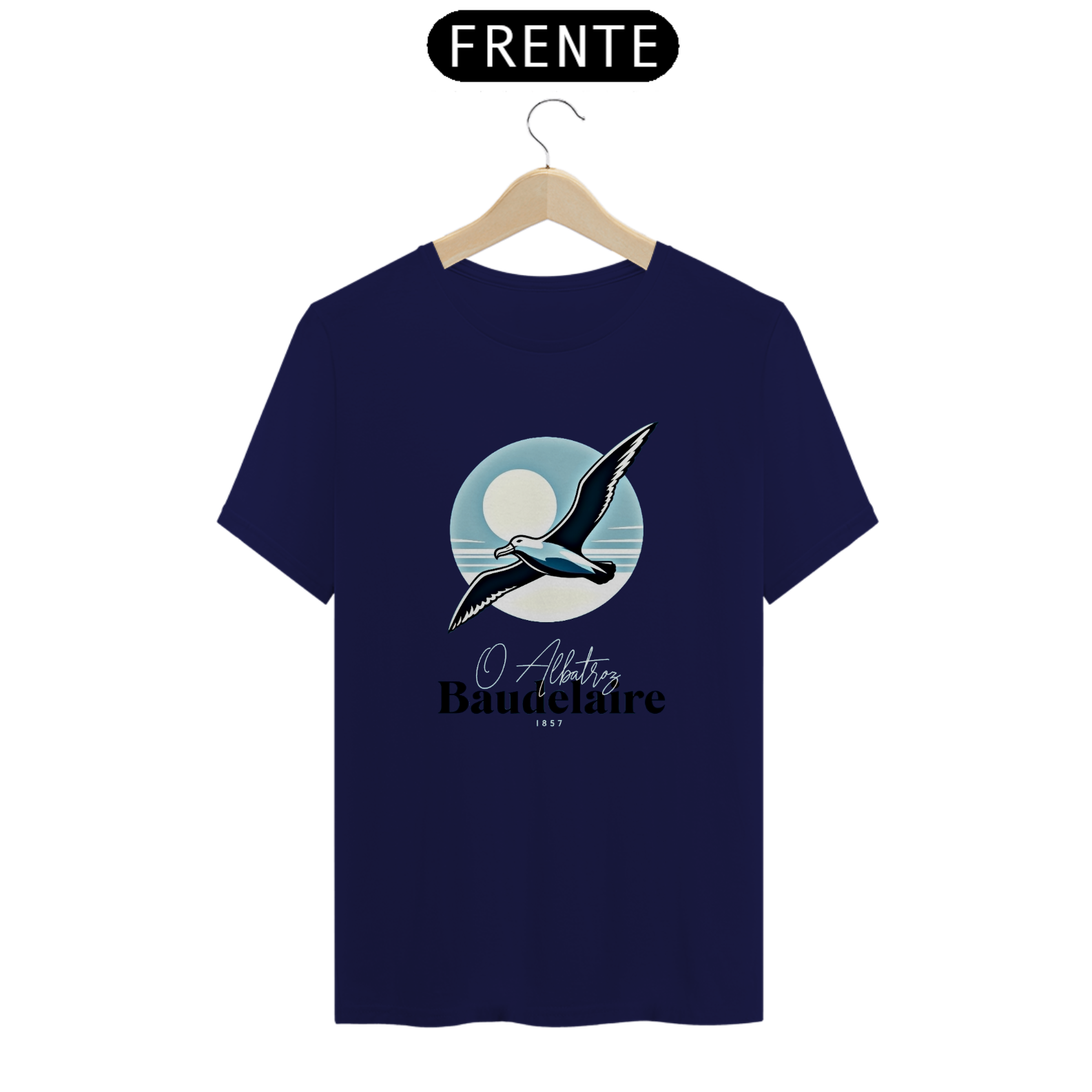 Camiseta O Albatroz - Baudelaire