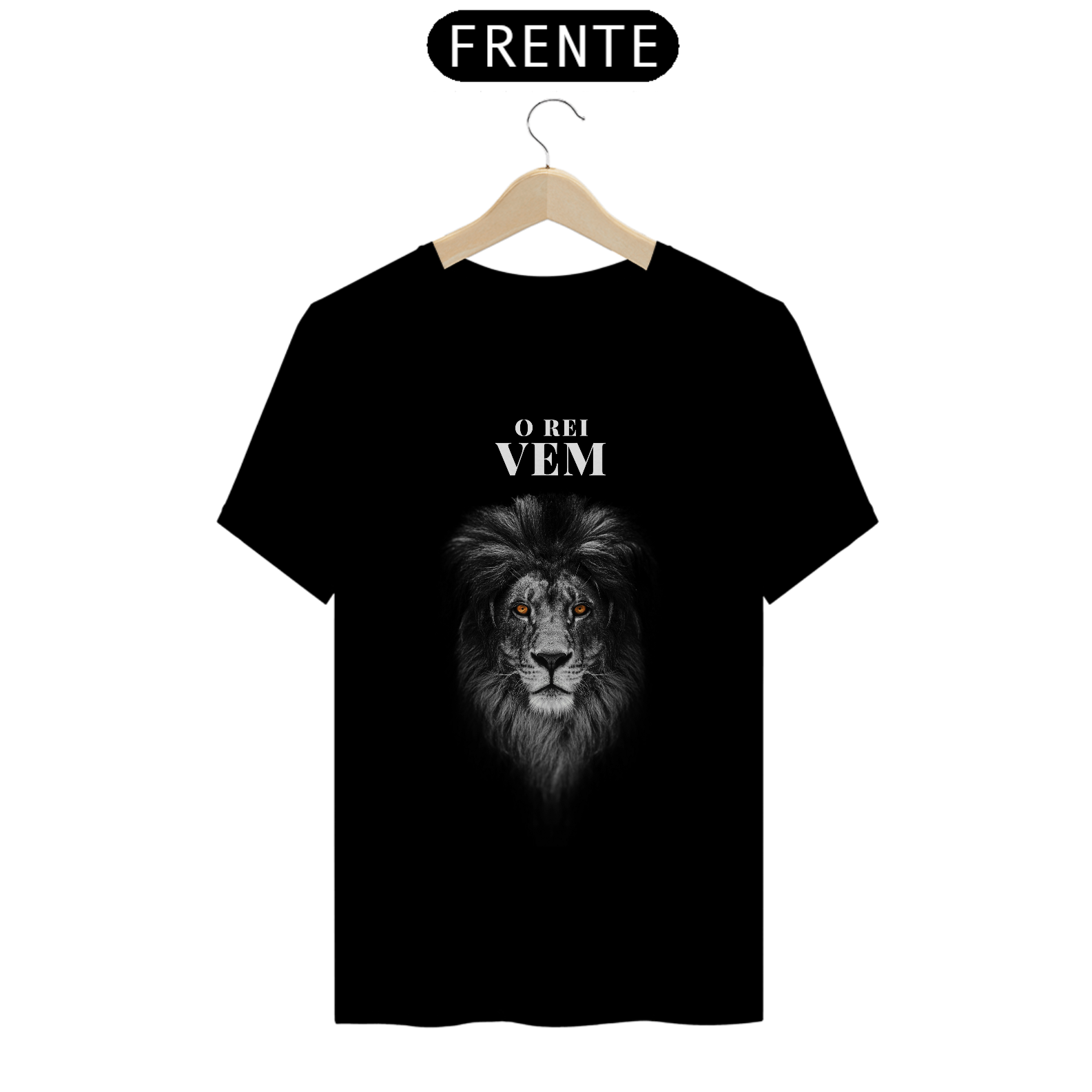 Nome do produto: Camiseta O Rei Vem - Masculino