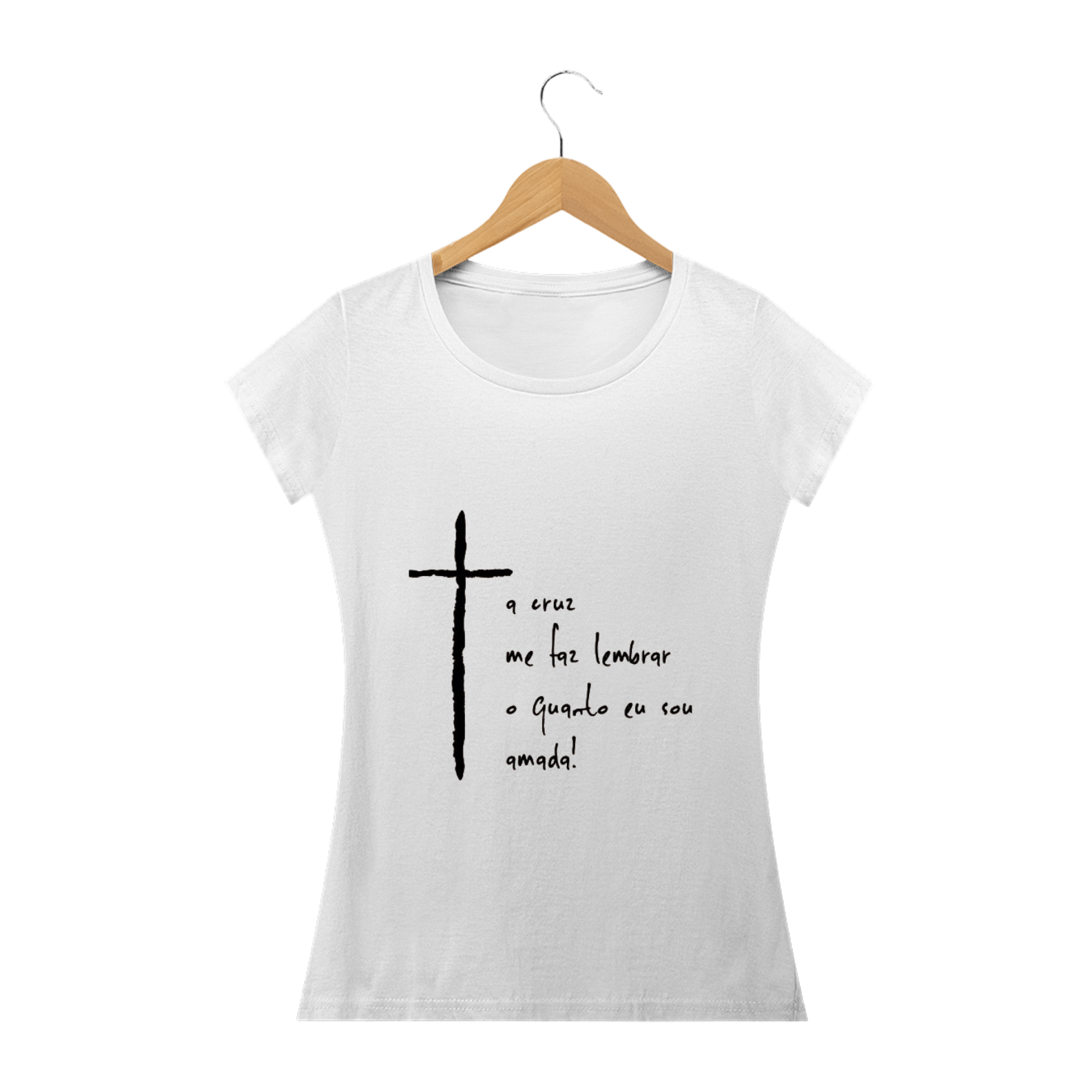 Camisa cristã feminina 