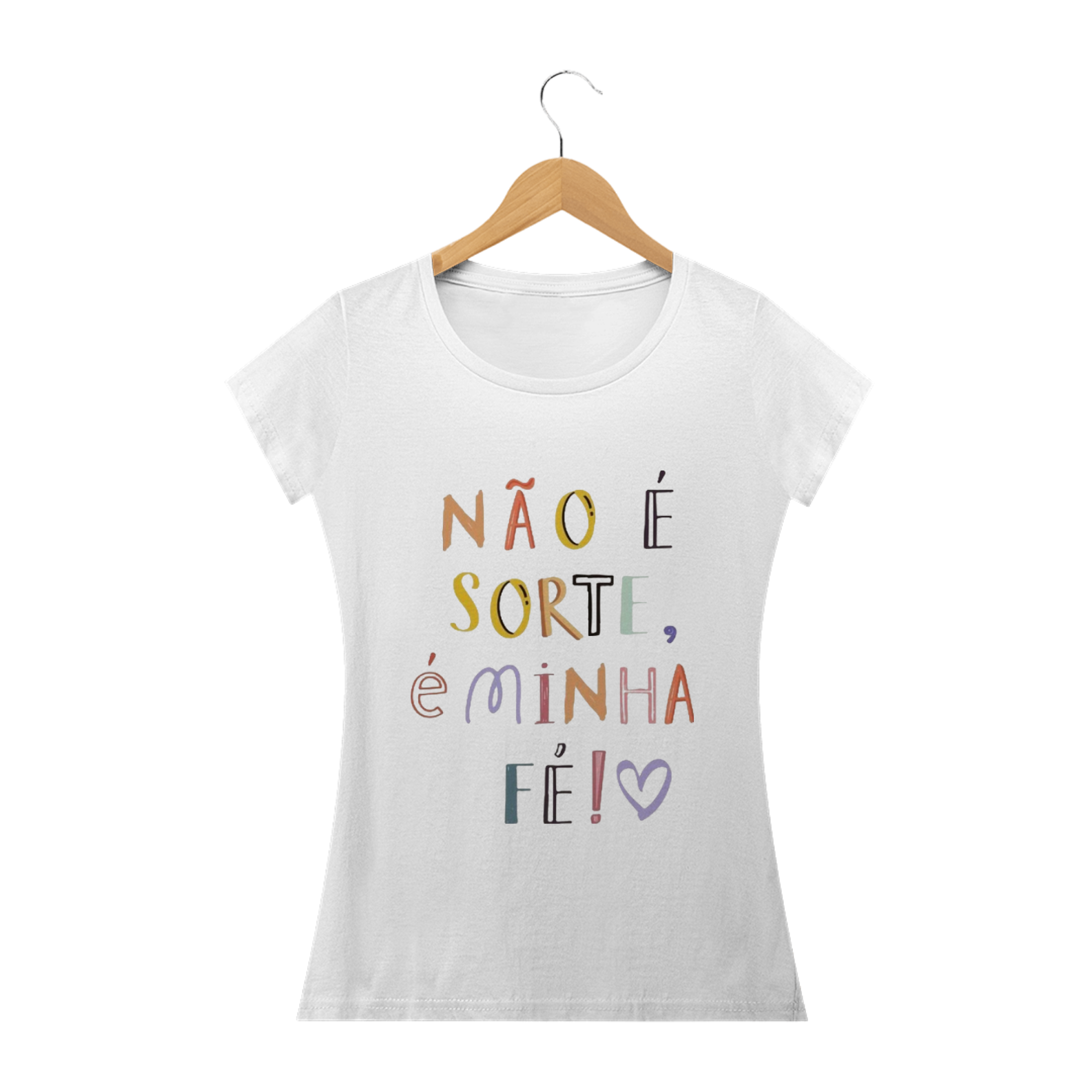 Camisa cristã feminina 