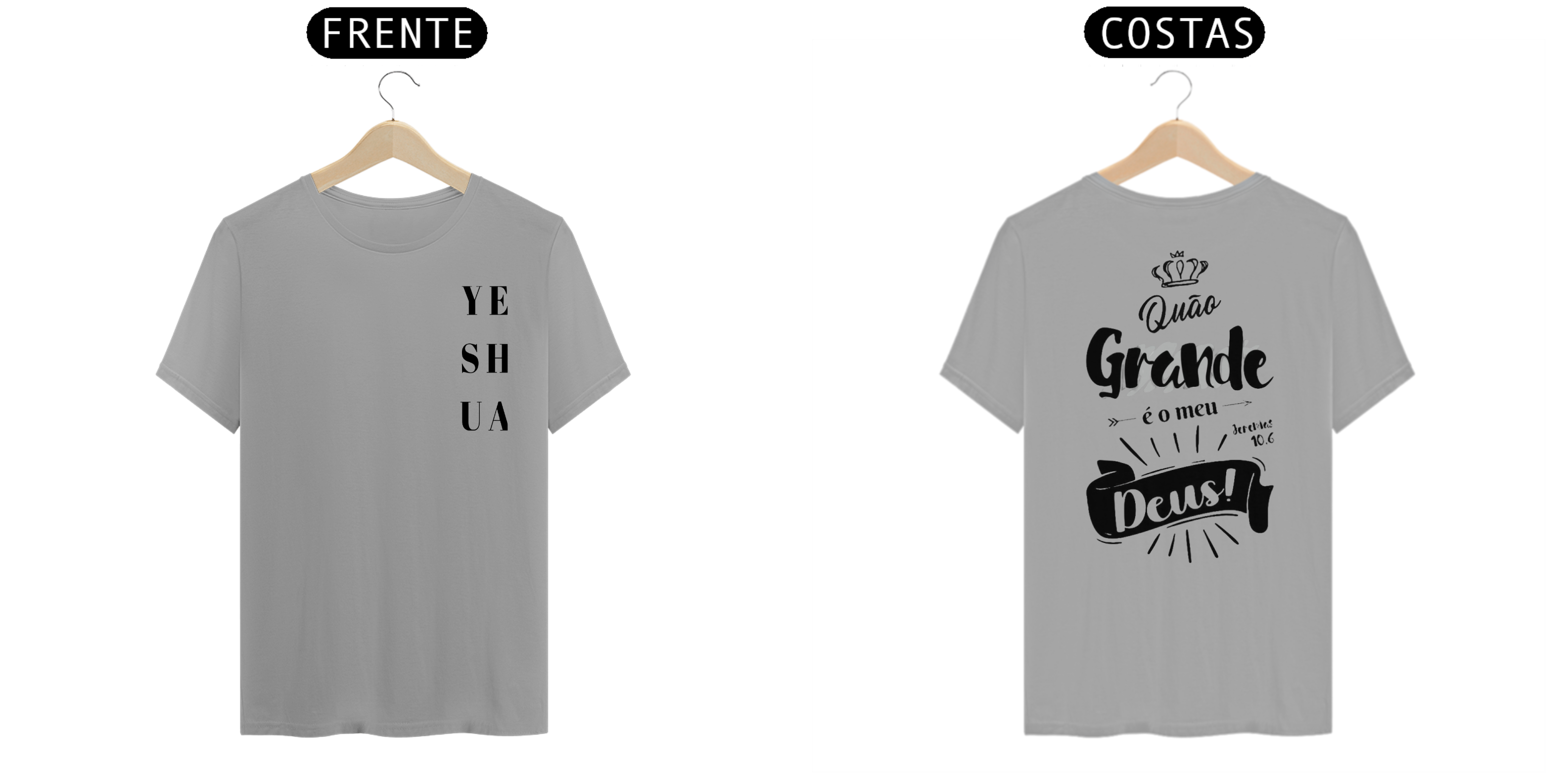 Camisa cristã masculina