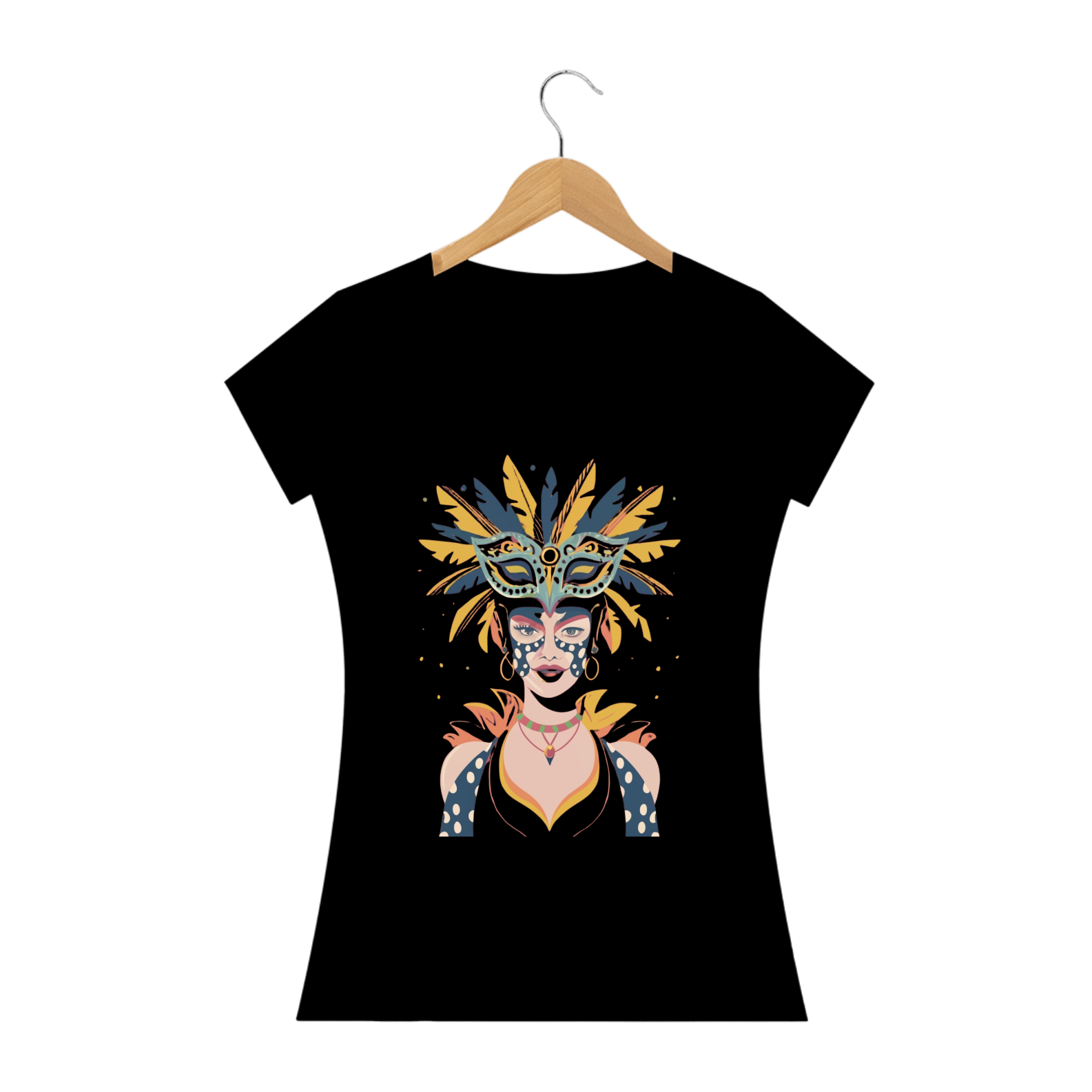 Camiseta feminina Carnaval