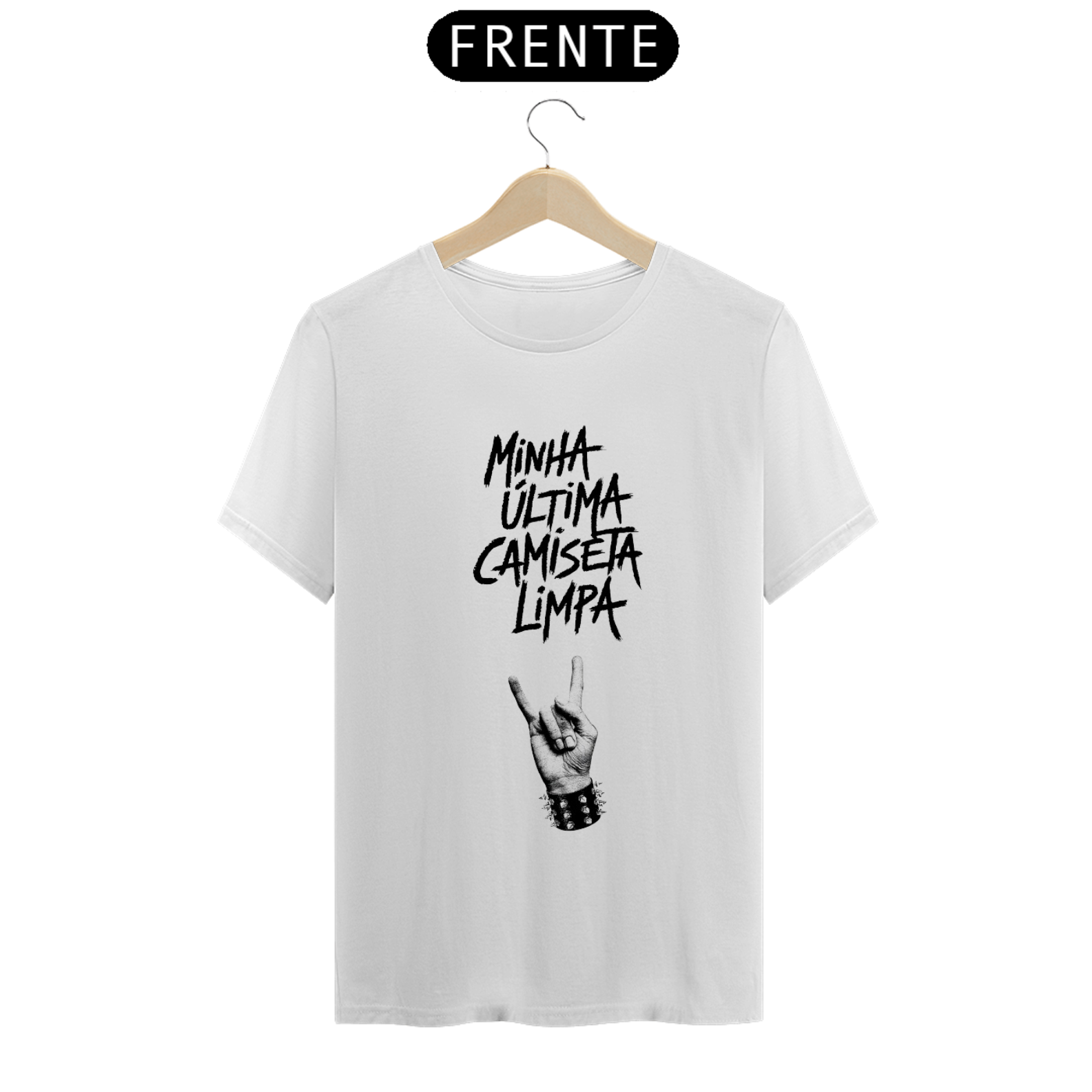Minha última camiseta limpa (sem fundo)
