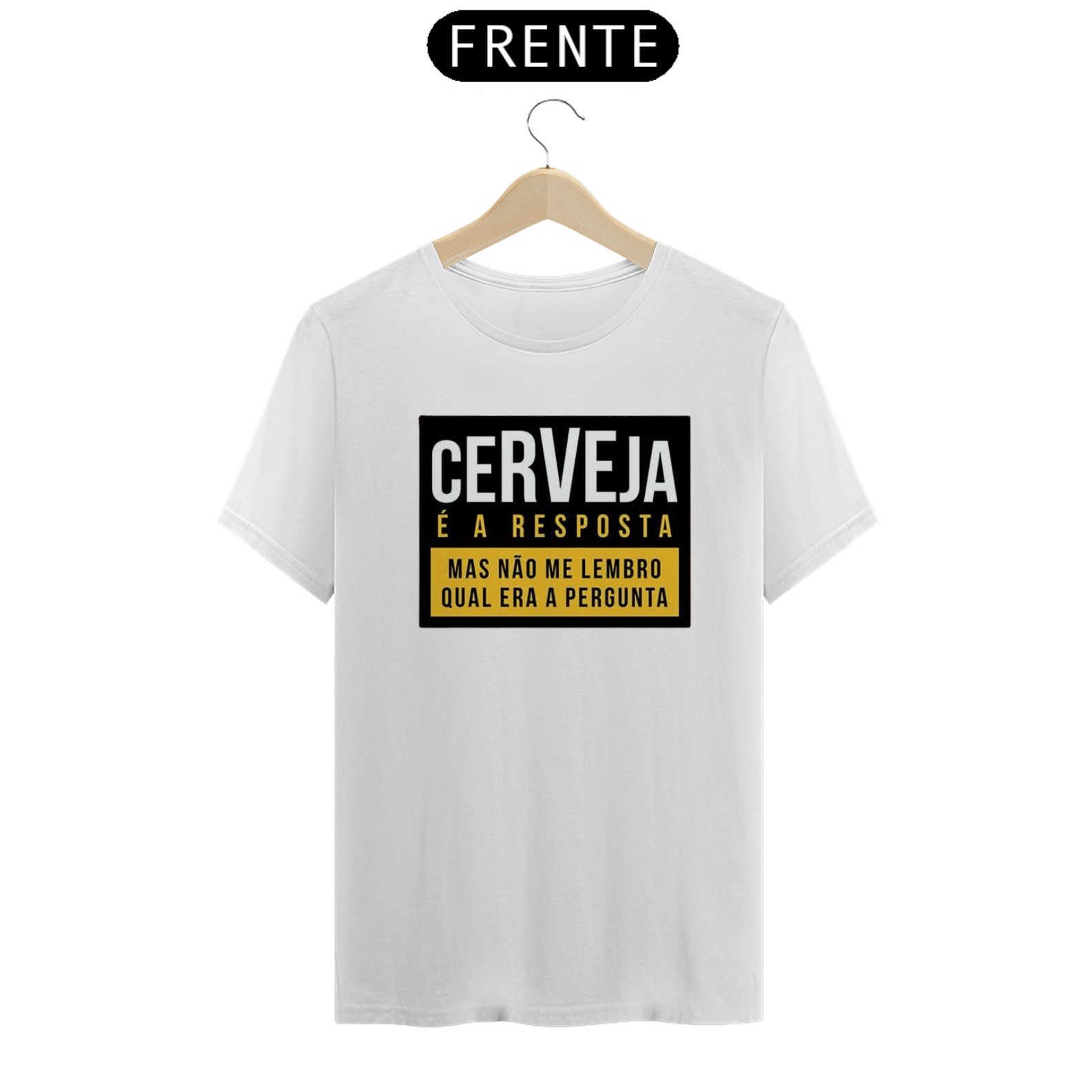 Cerveja é a resposta, mas não me lembro qual era a pergunta