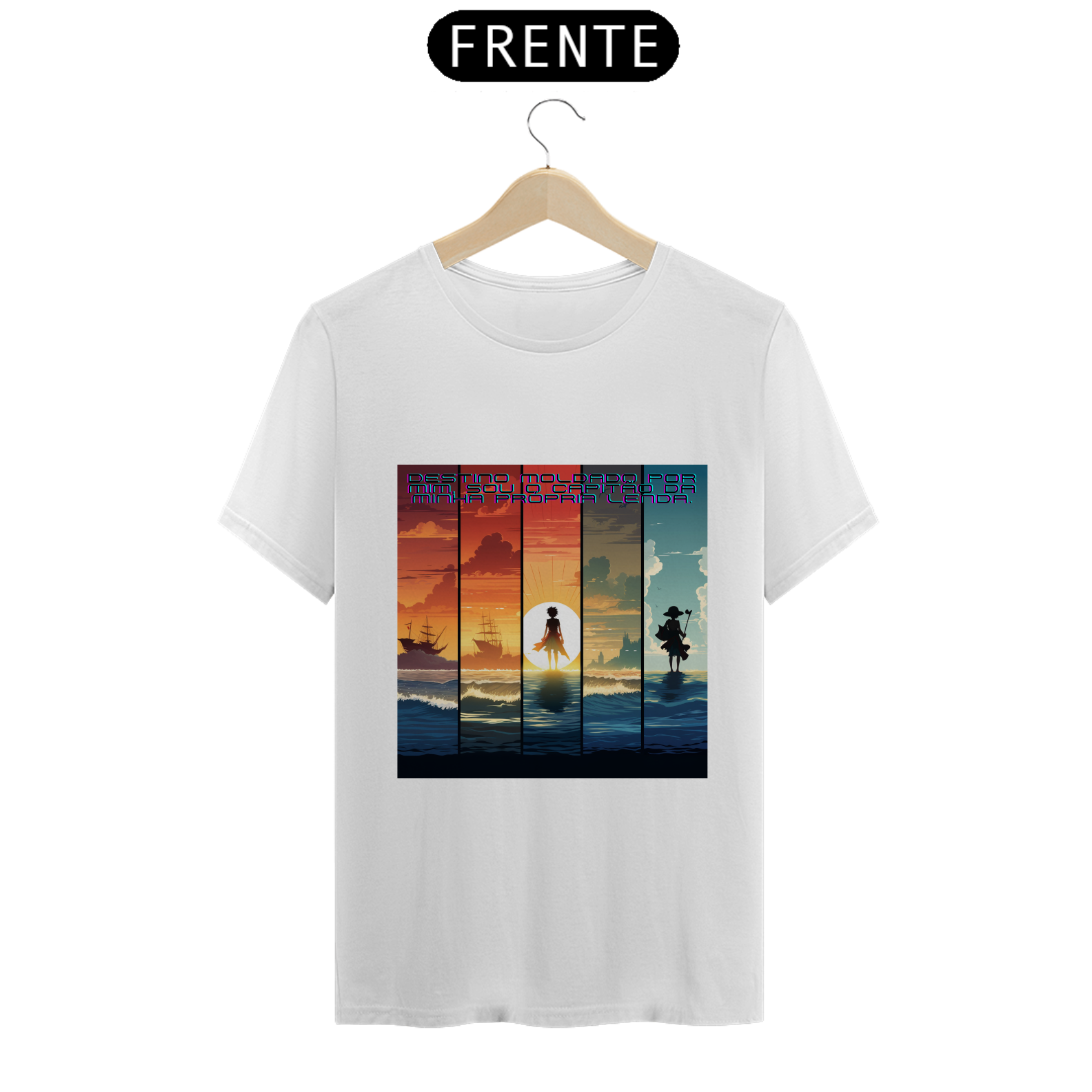 Nome do produto  Camiseta Masc. Destino de Poucos