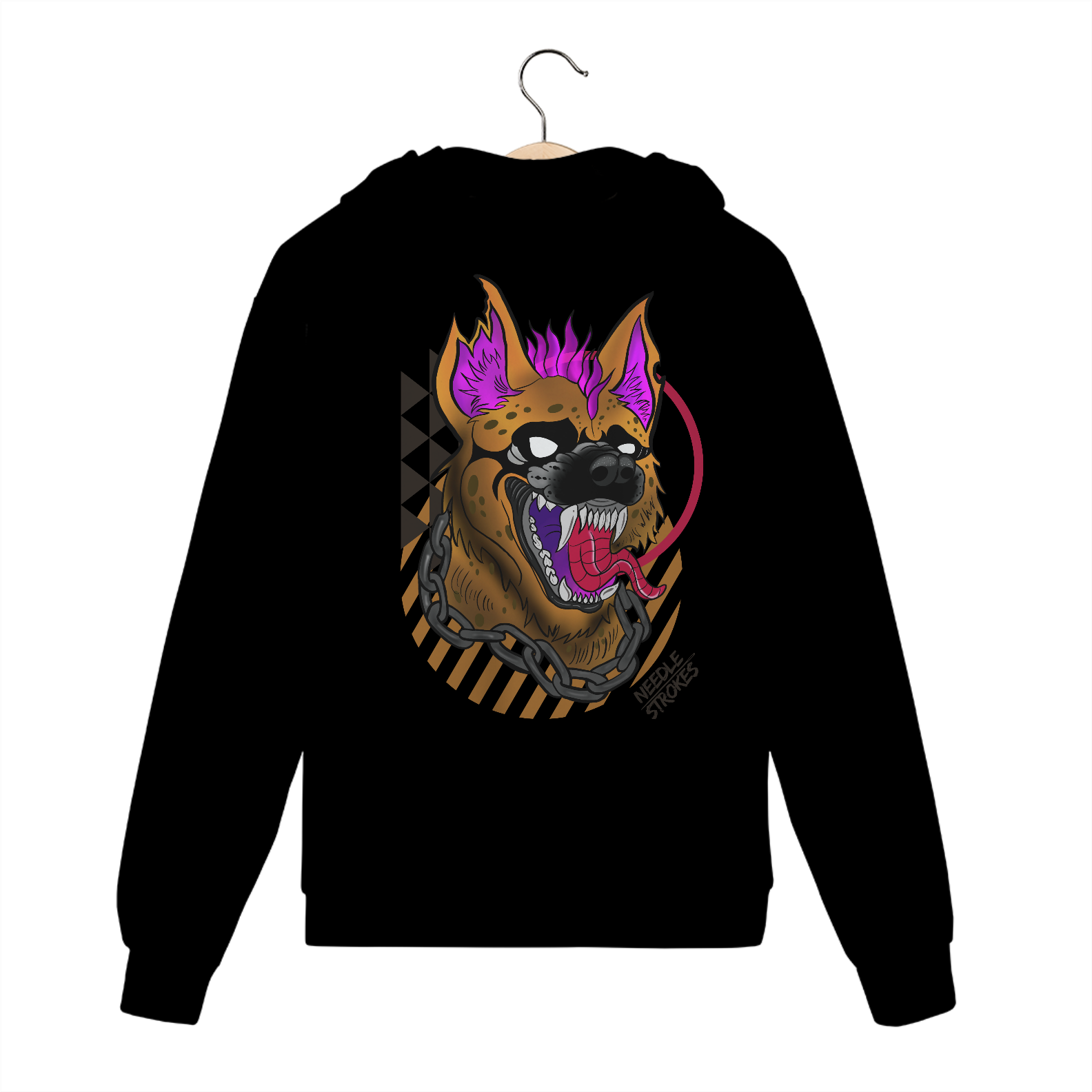MOLETOM COM ZIPER - HIENA - NS