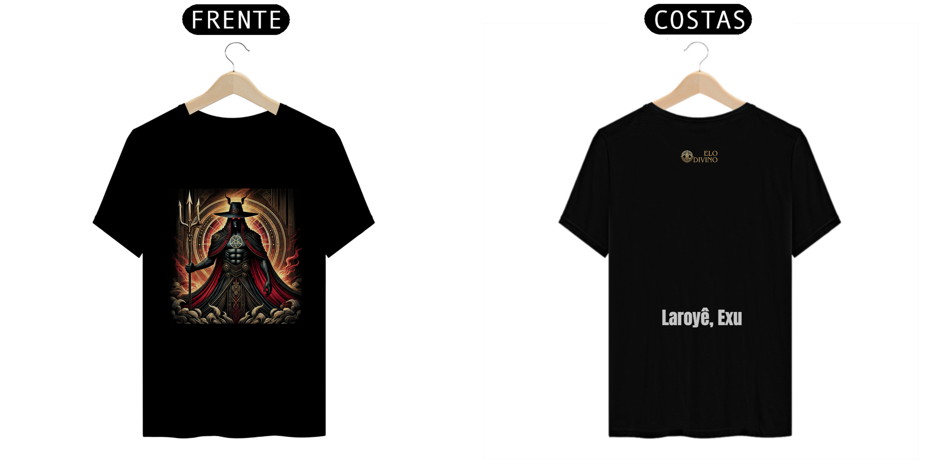 Camiseta Exu - Preta