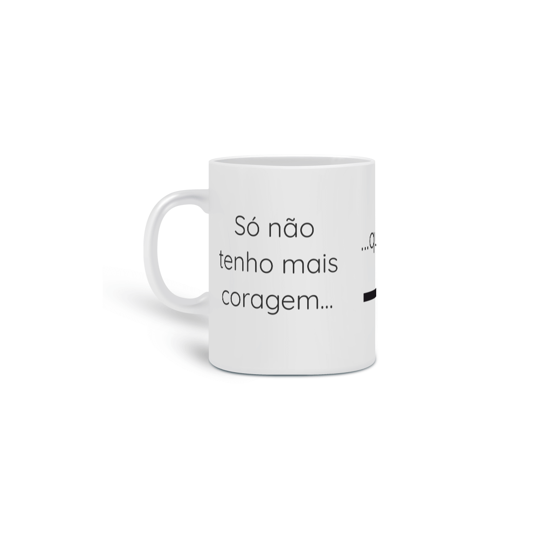 Nome do produto: Caneca Coragem, o Cão Covarde