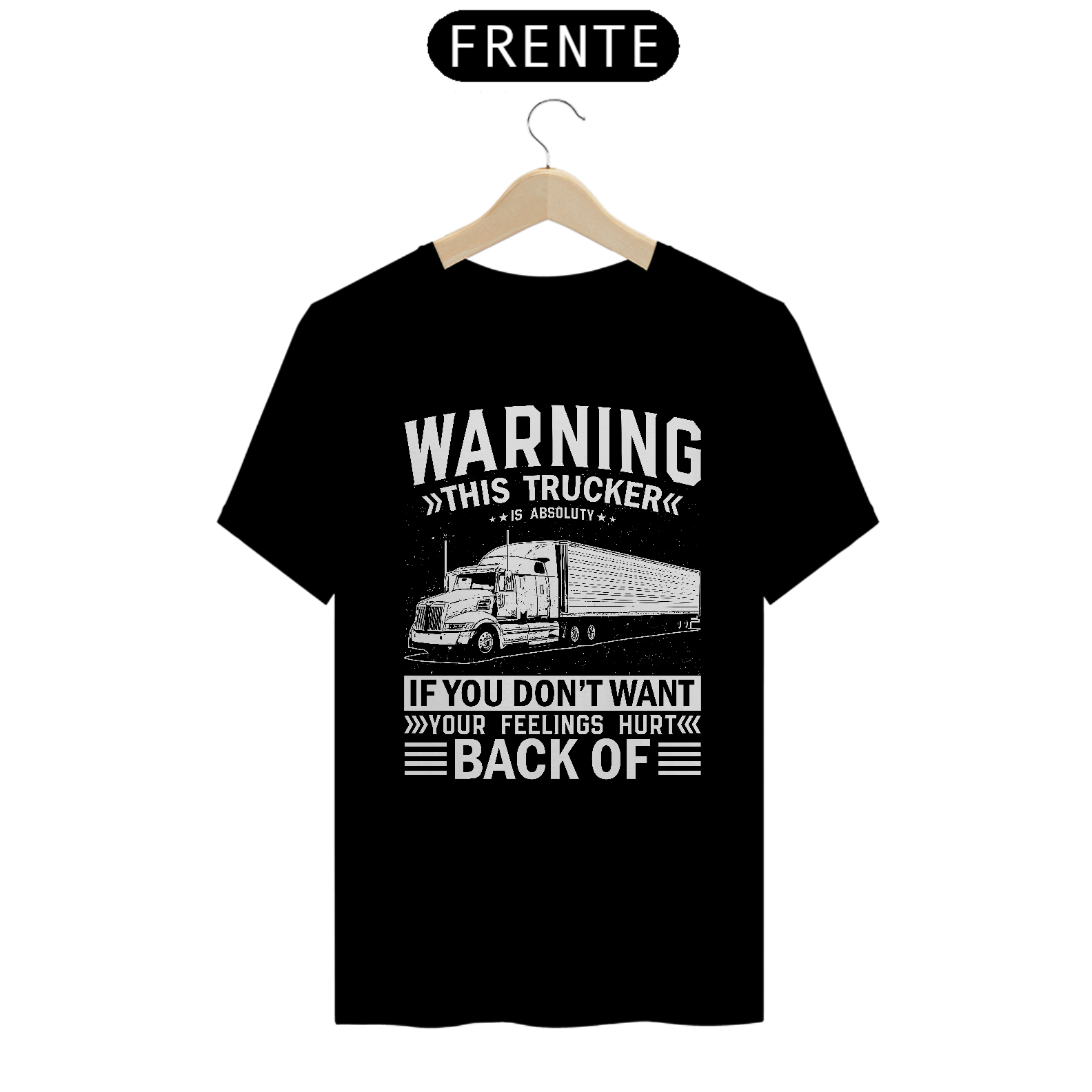 Camiseta - Warning This Trucker 