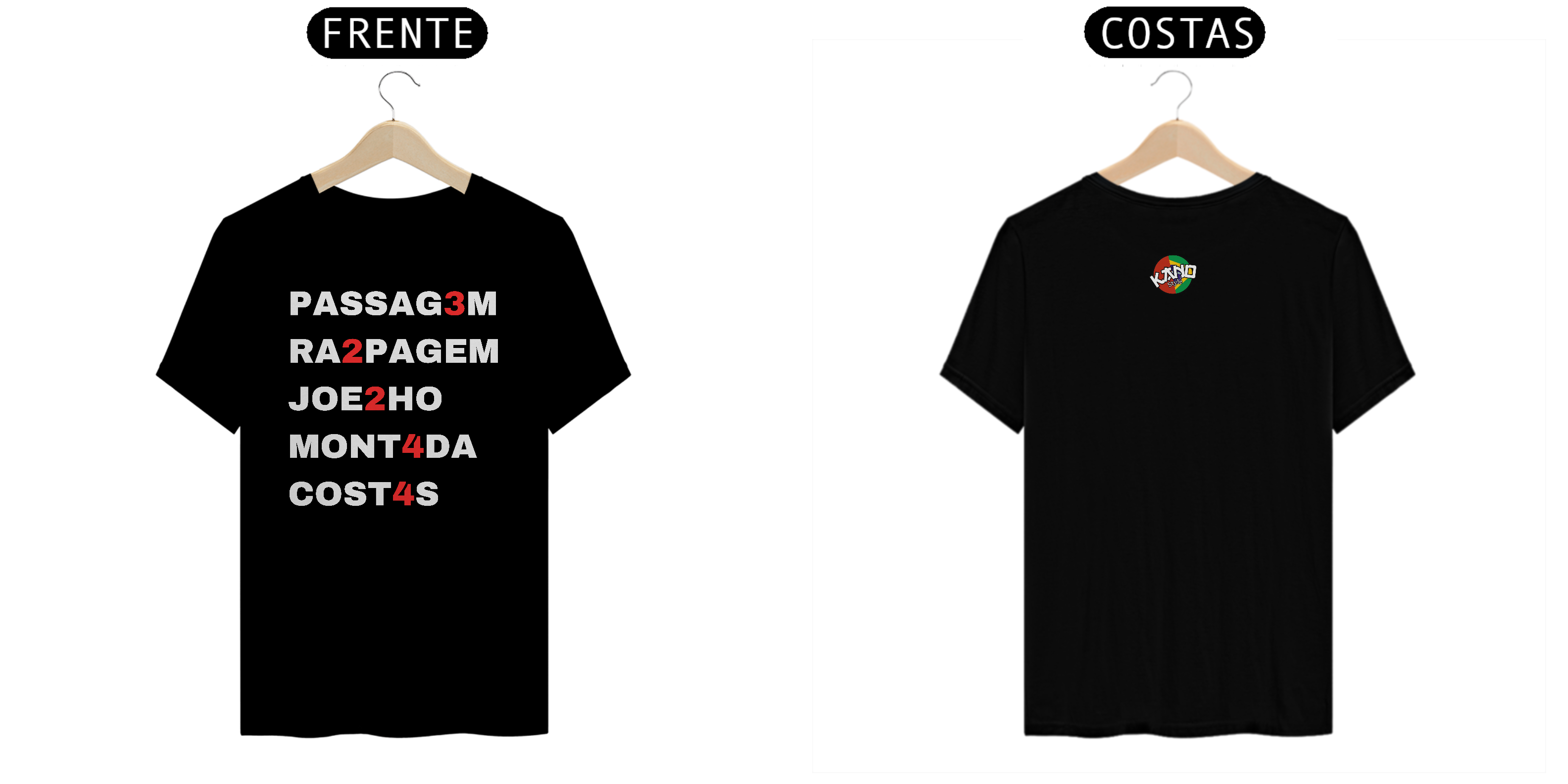 Camisa Pontos Jiu Jitsu