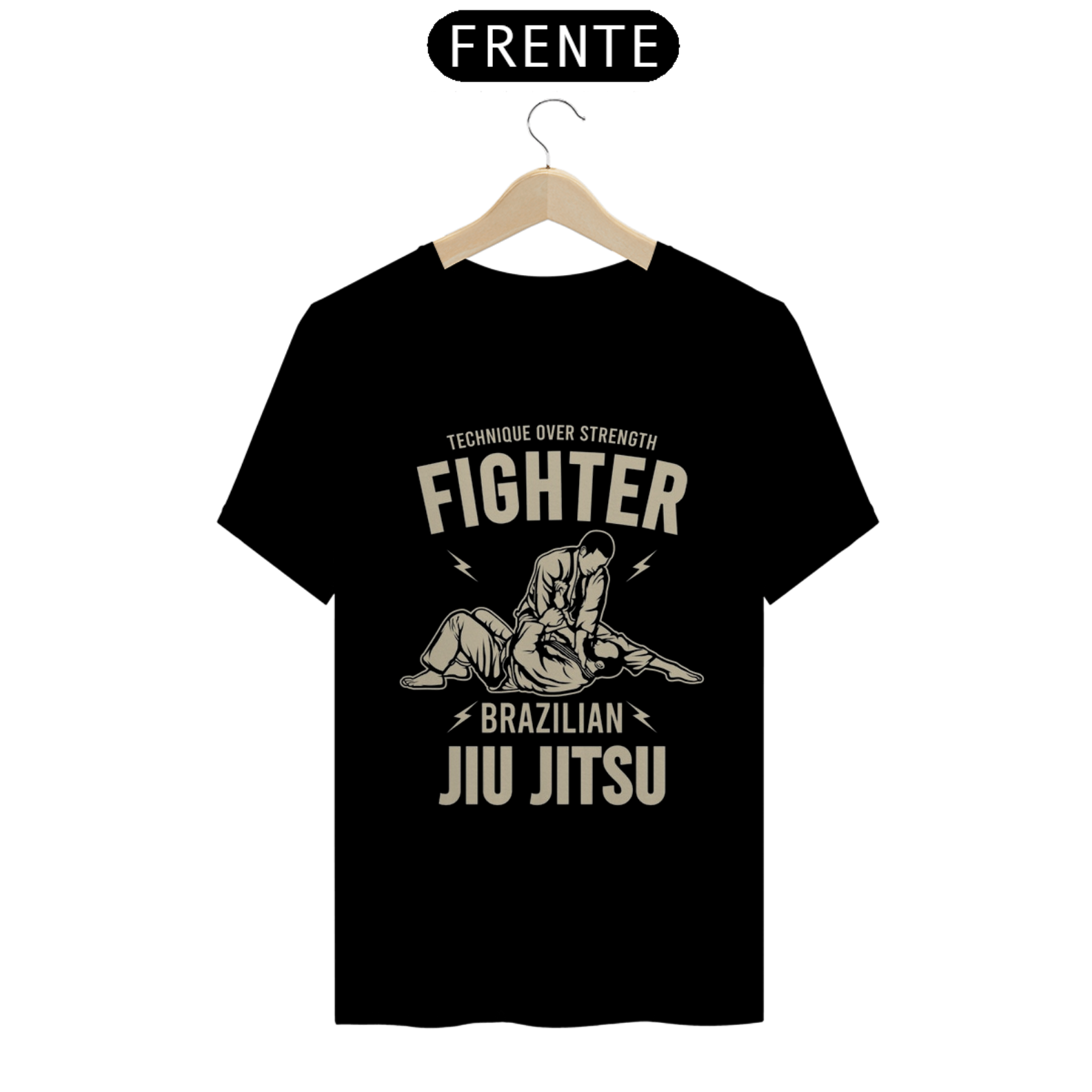 Camisa BJJ Técnica sobre força