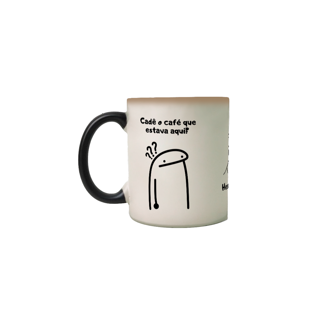 Caneca Magica Cadê o café