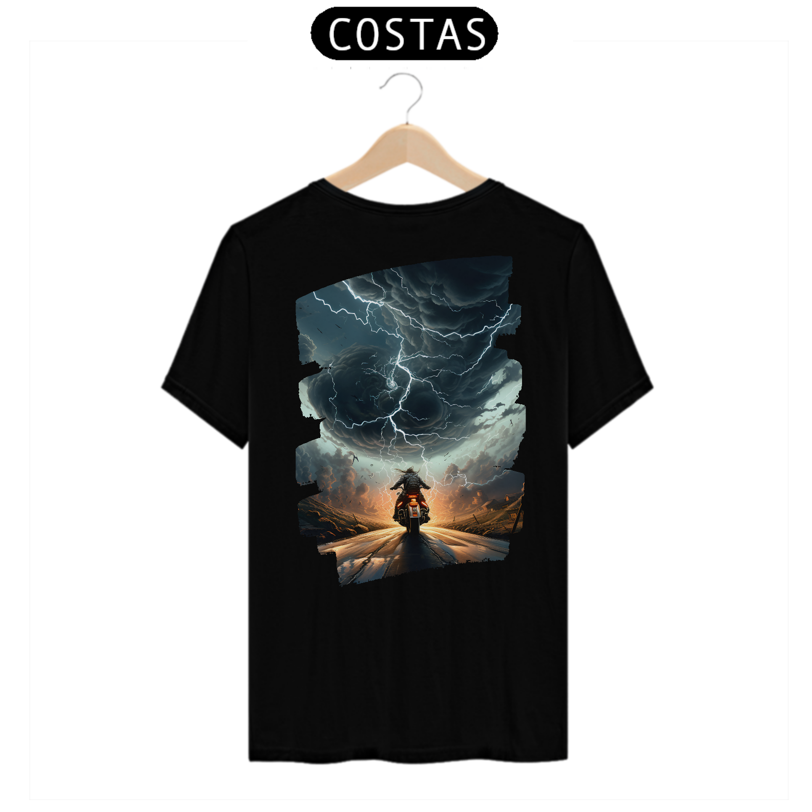 Motoqueiro na Estrada