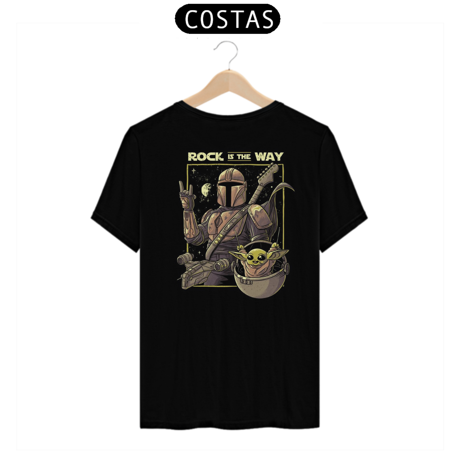 T-shirt Rock é o Caminho