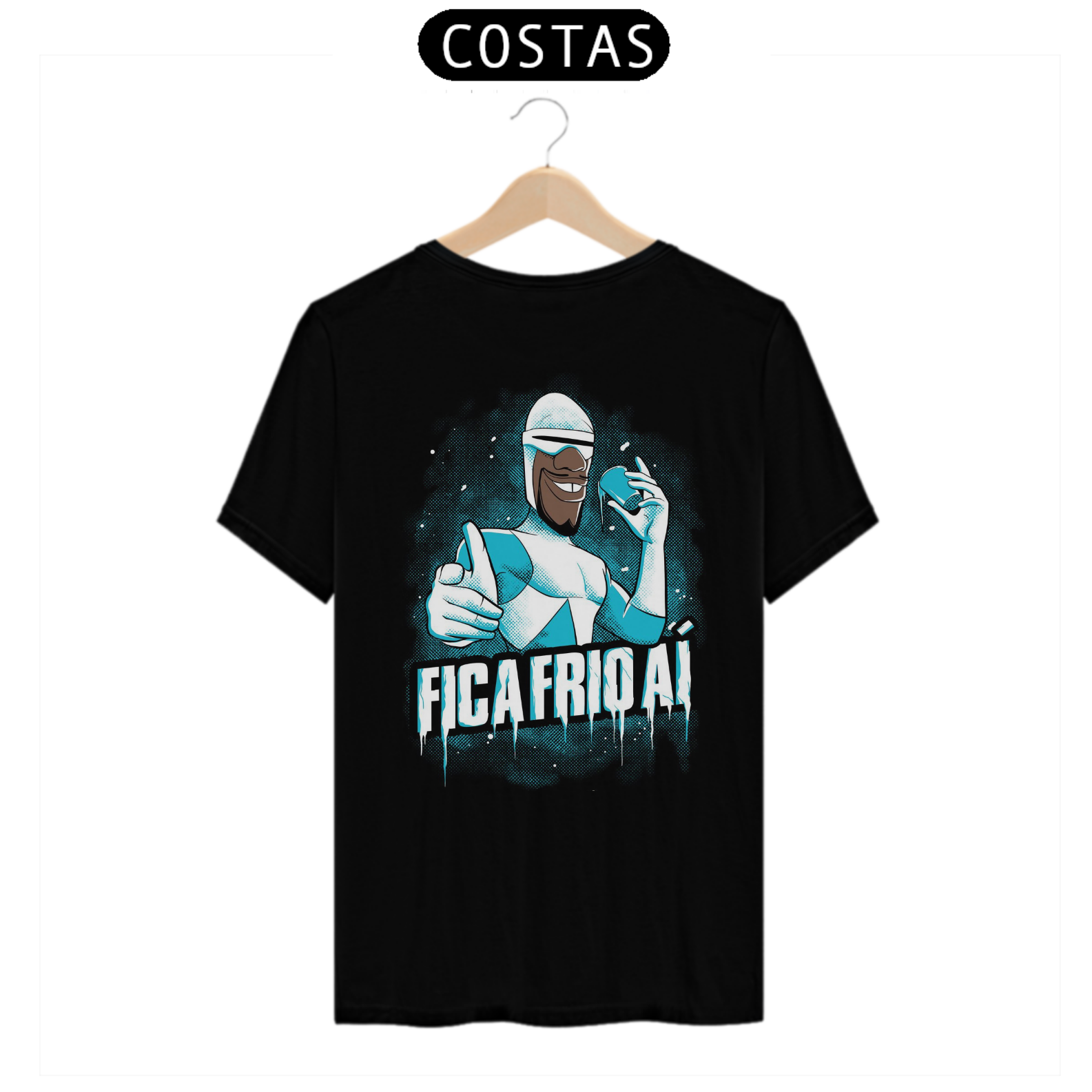 T-shirt Fica Frio Aí 