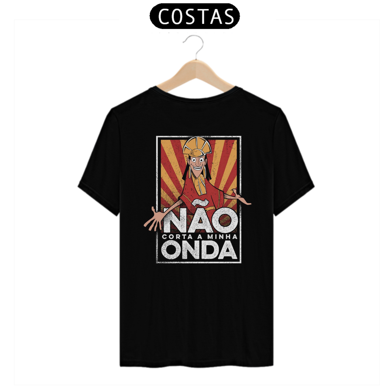 T-shirt Não Corta Minha Onda