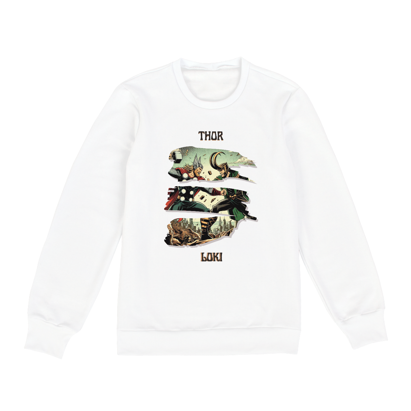 Thor e Loki, irmãos rivais