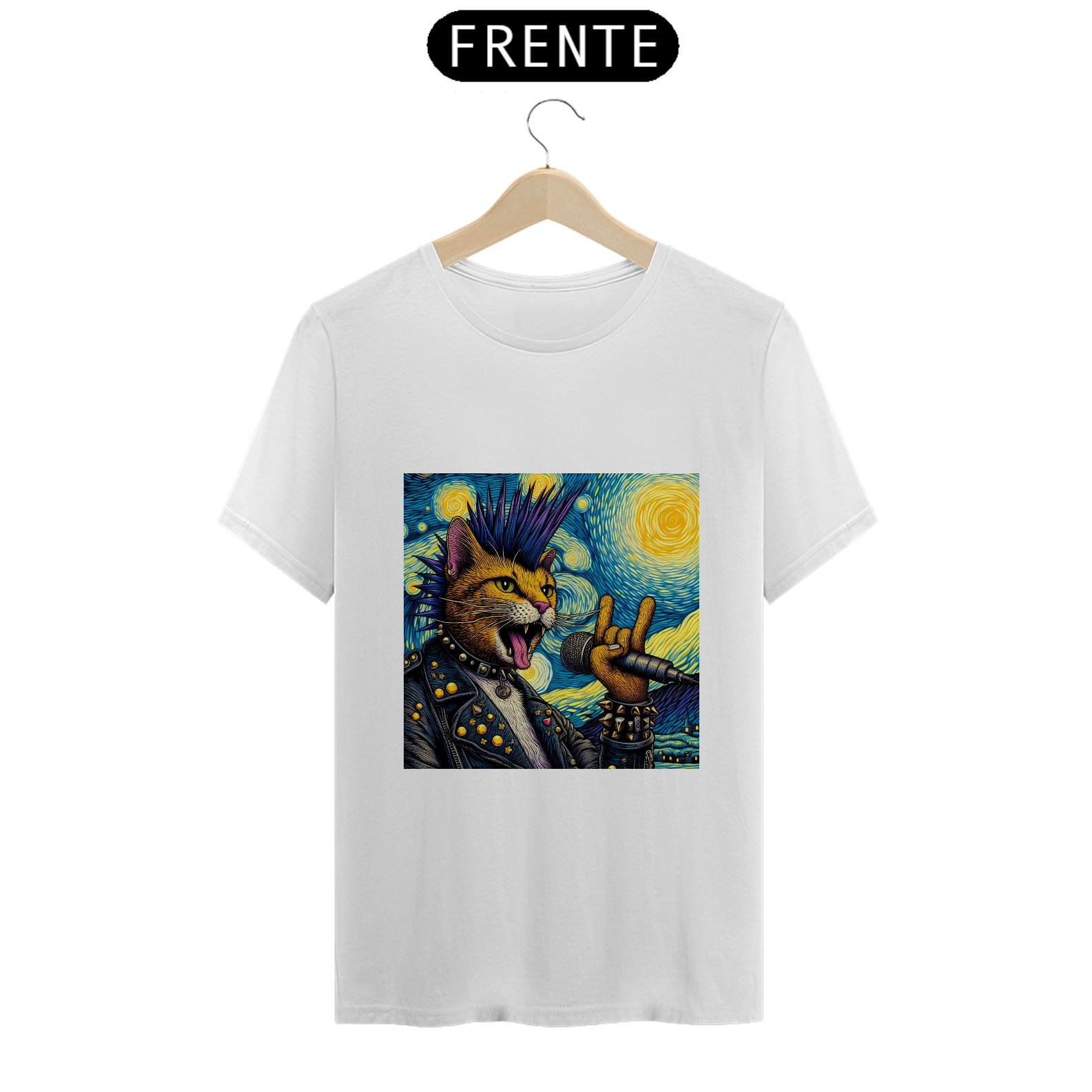 Camiseta coleção gatos 09