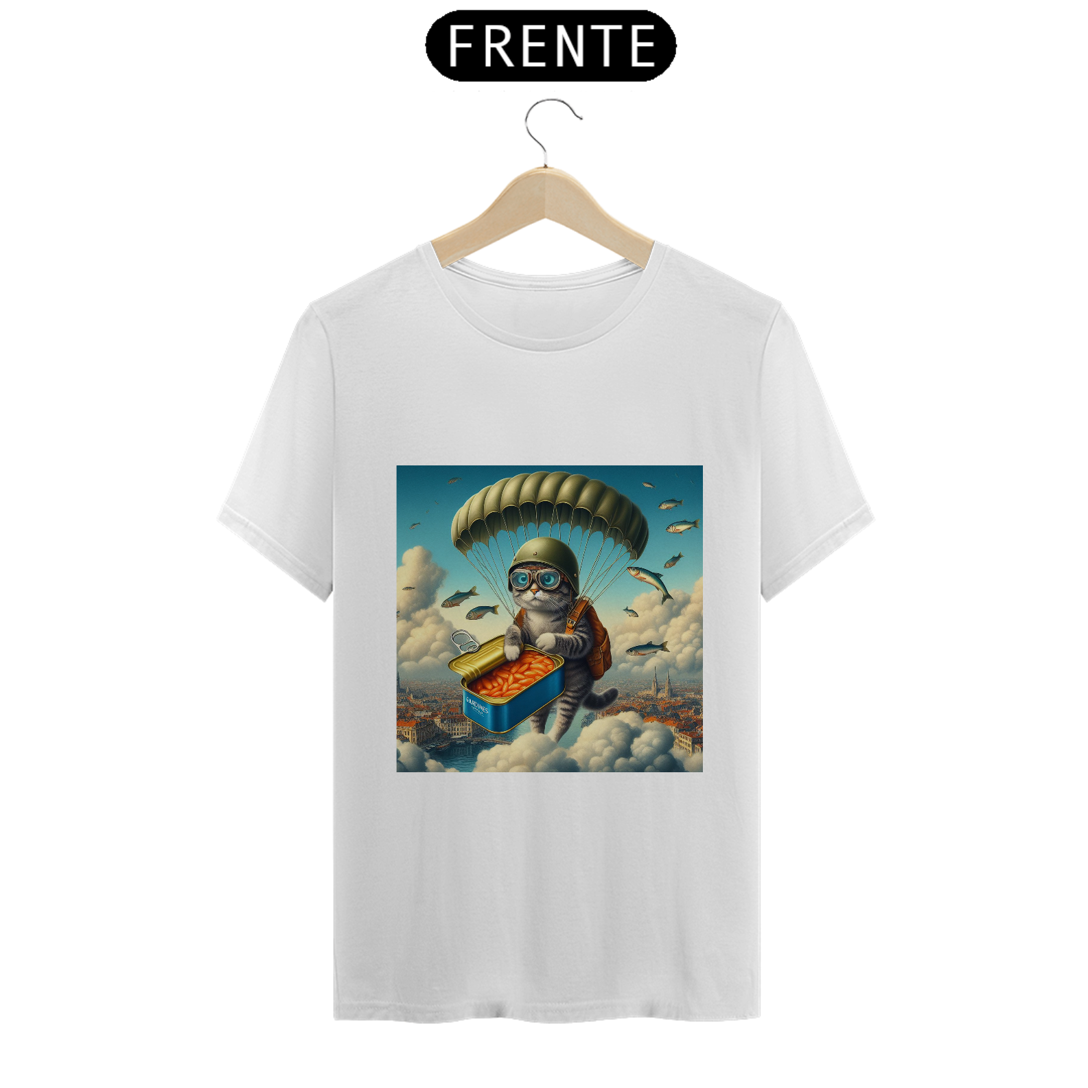 Camiseta coleção gatos 19