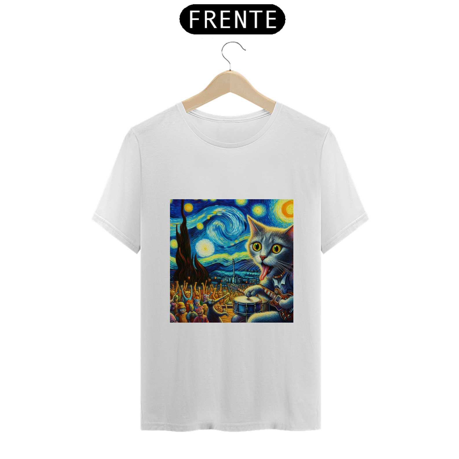 Camiseta coleção gatos 25