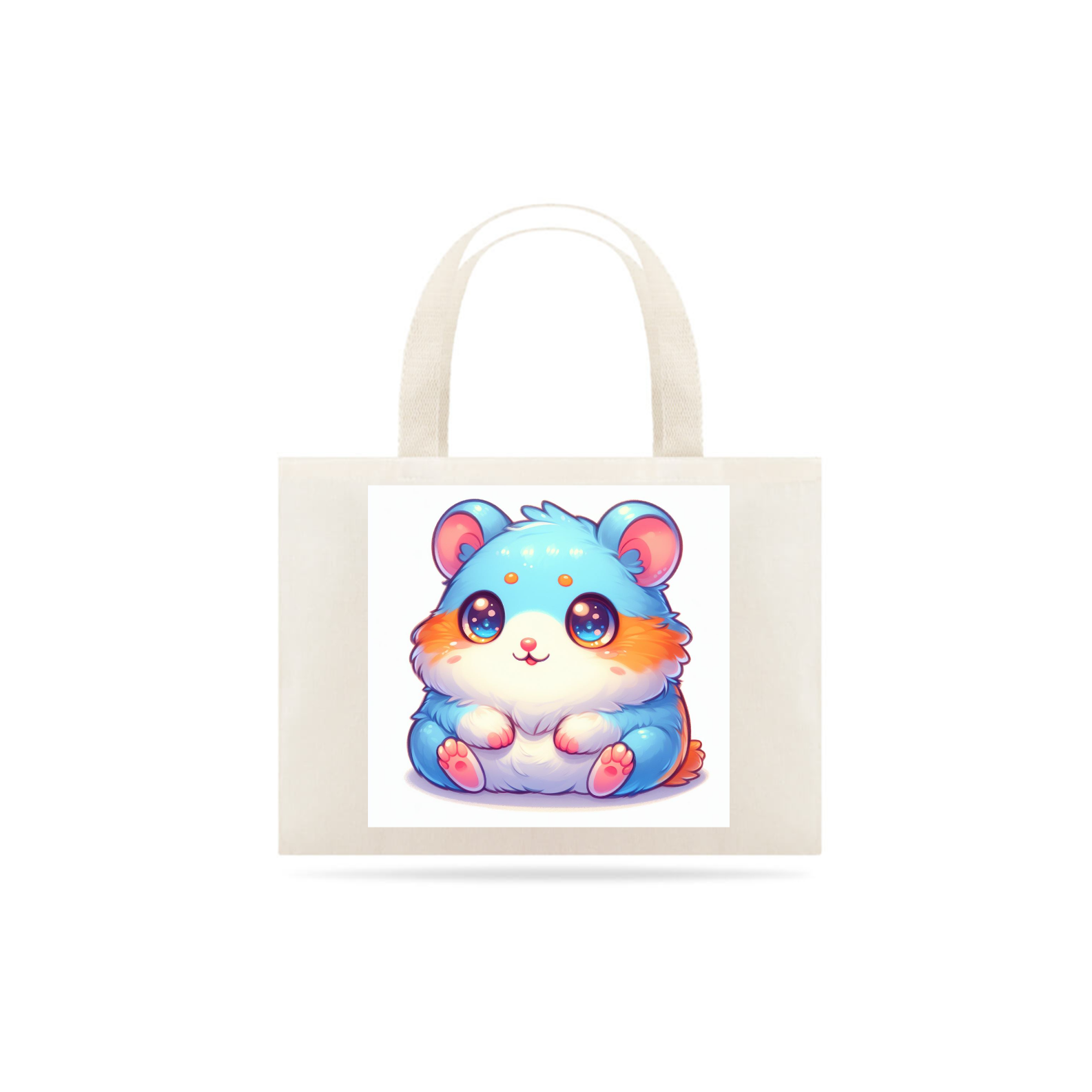 Ecobag hamster fofis 01