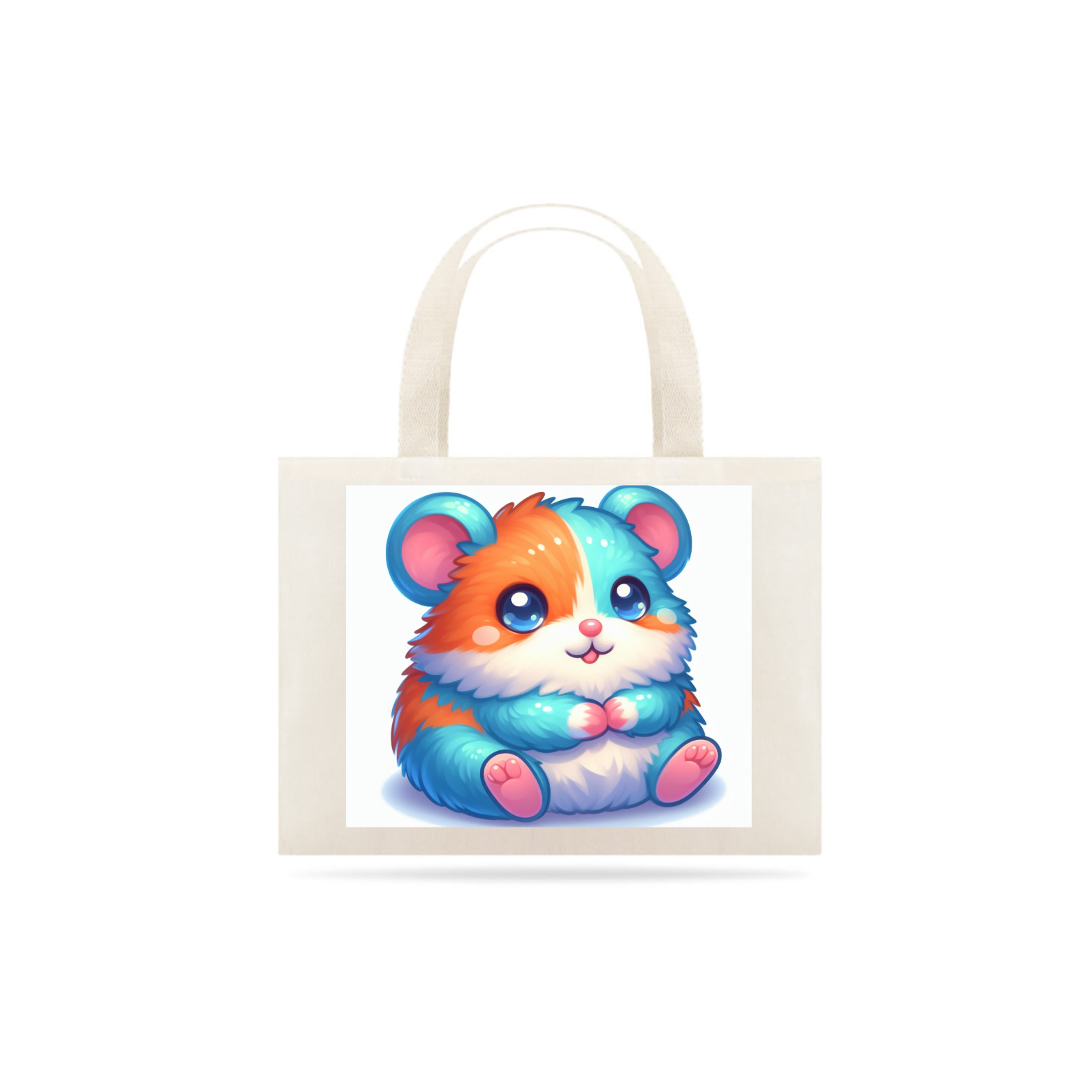 Ecobag hamster fofis 02