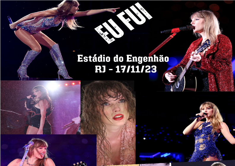 Nome do produto  Taylor no Brasil - Poster - Engenhão 17.11.23