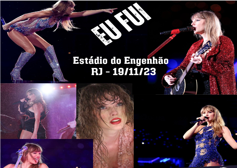 Nome do produto  Taylor no Brasil - Poster - Engenhão 19.11.23