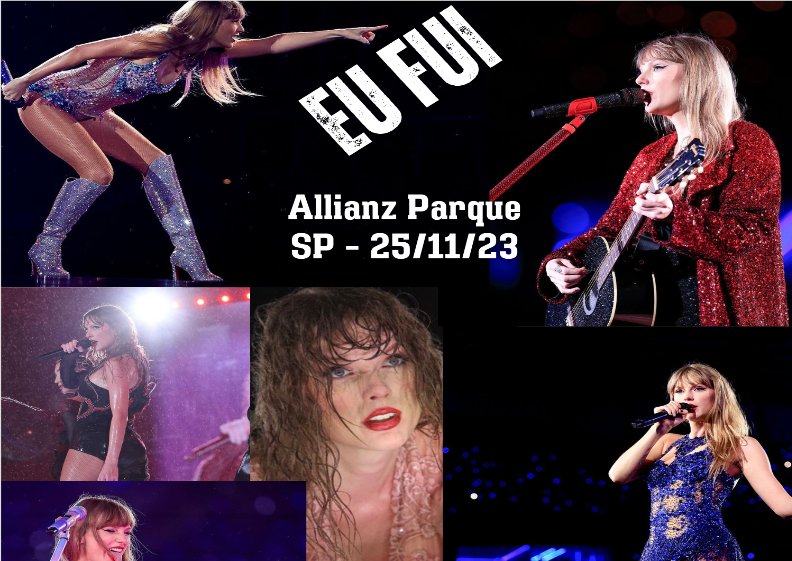 Nome do produto  Taylor no Brasil - Poster - Allianz Parque - 25.11.23