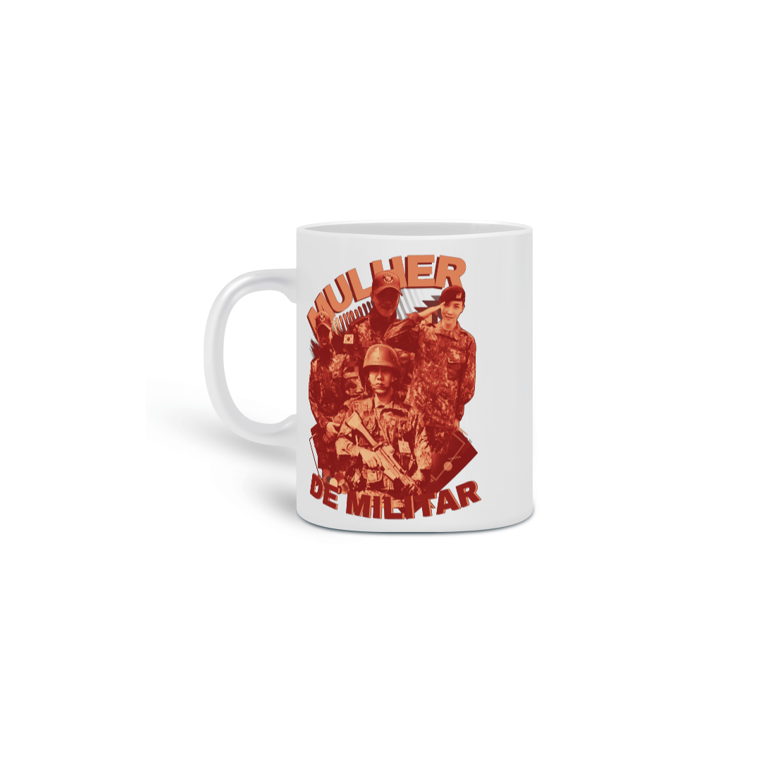 Caneca Mulher de Militar - J-Hope
