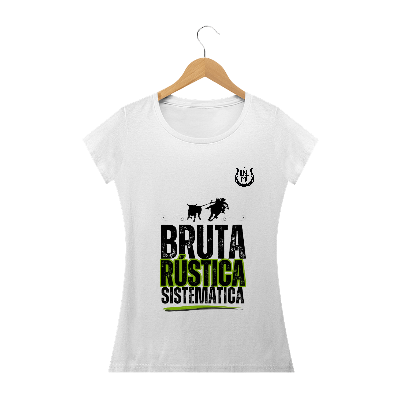 Camisa Feminina - Bruta rústica e sistemática
