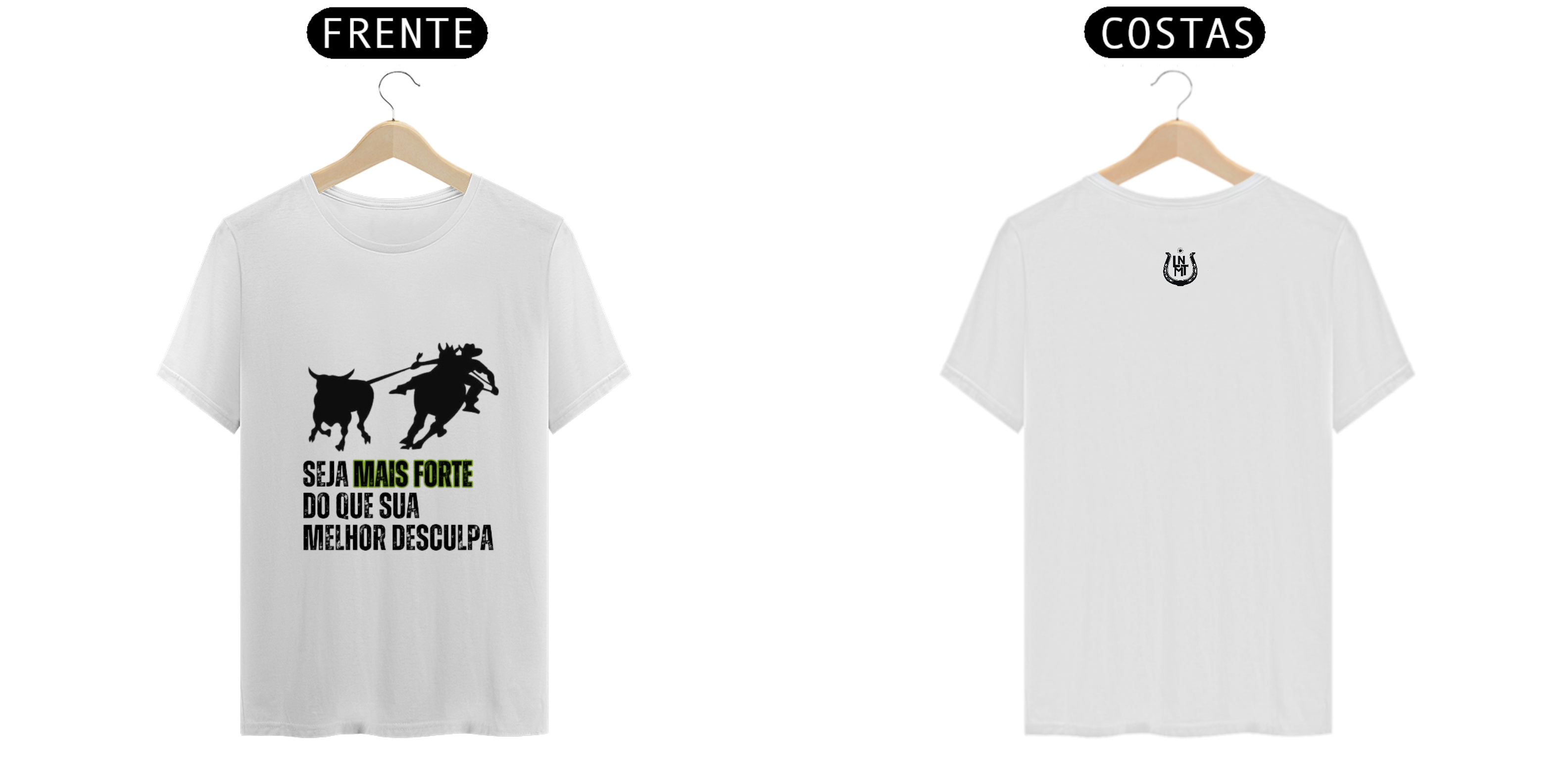 Camisa Masculina - Seja mais forte