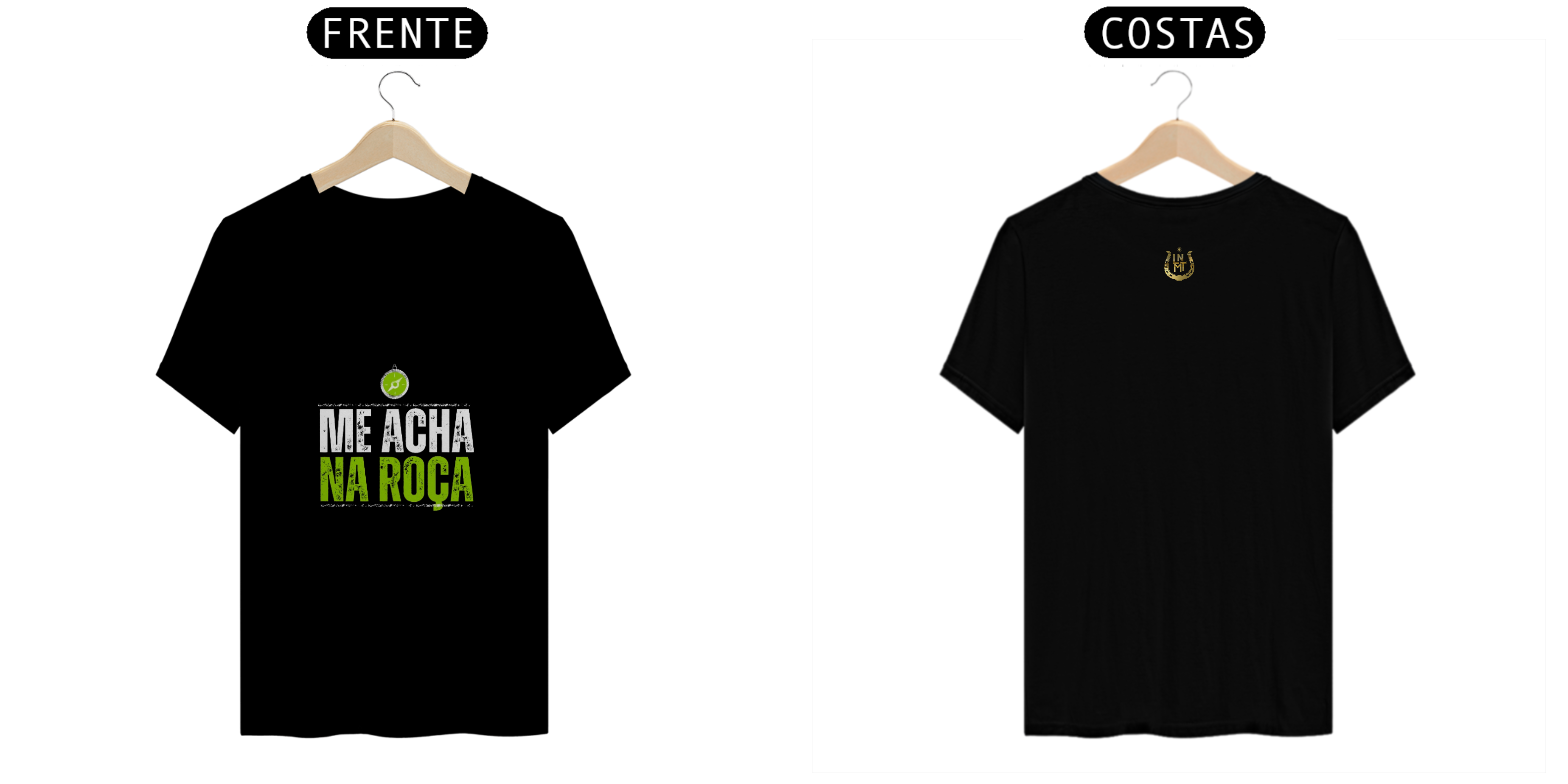 Camisa Masculina - Me acha na roça