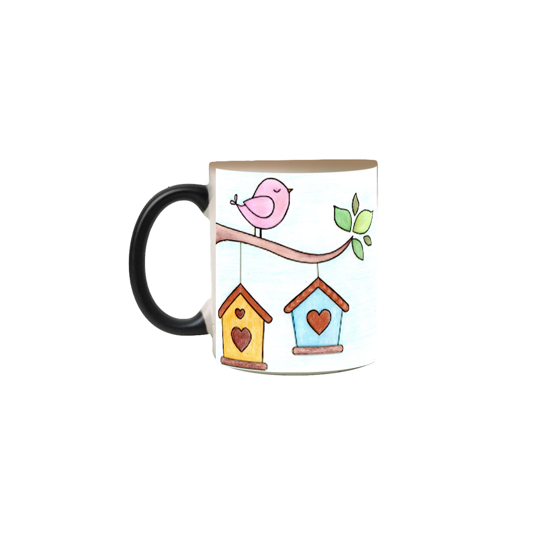 Caneca Surpresa Passarinho