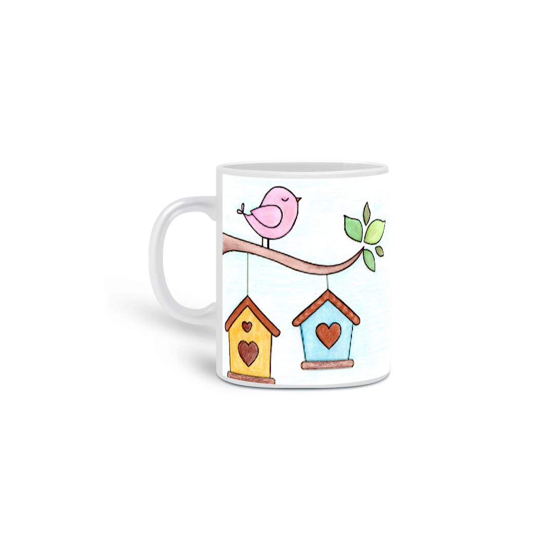 Caneca Passarinho