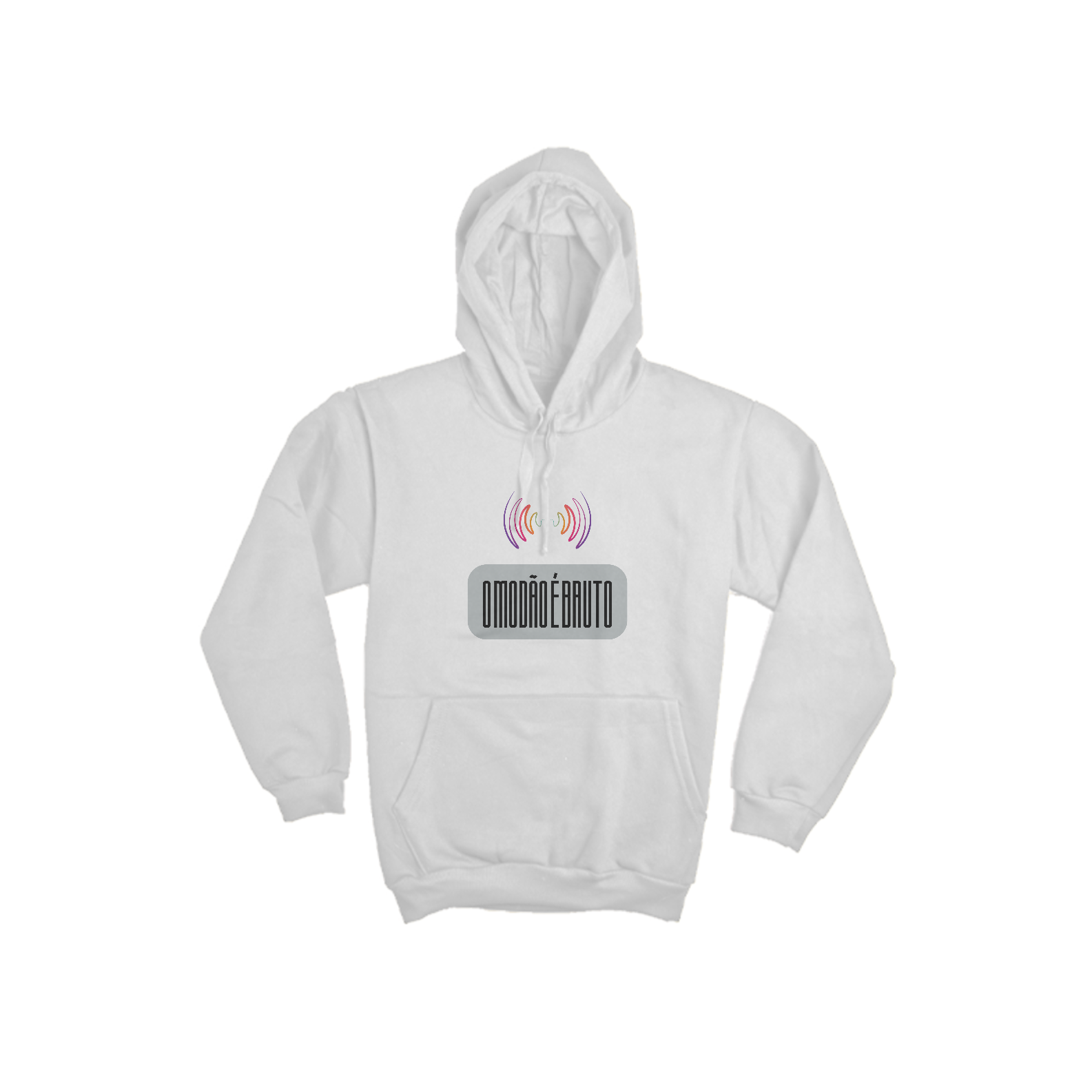 Moleton Canguru Unissex / O Modão É Bruto