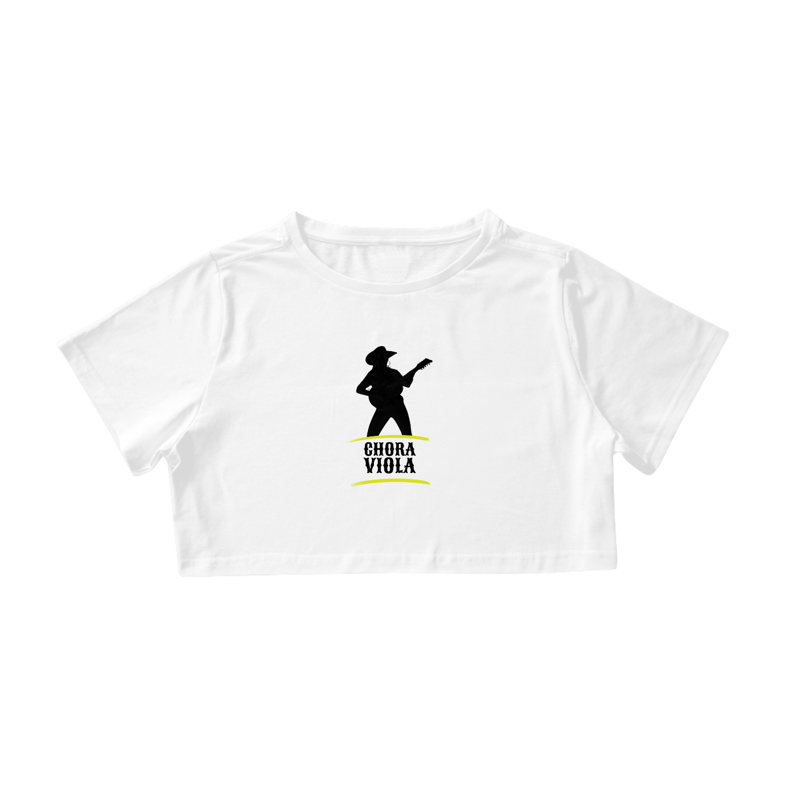 Camisa Cropped / Chora Viola