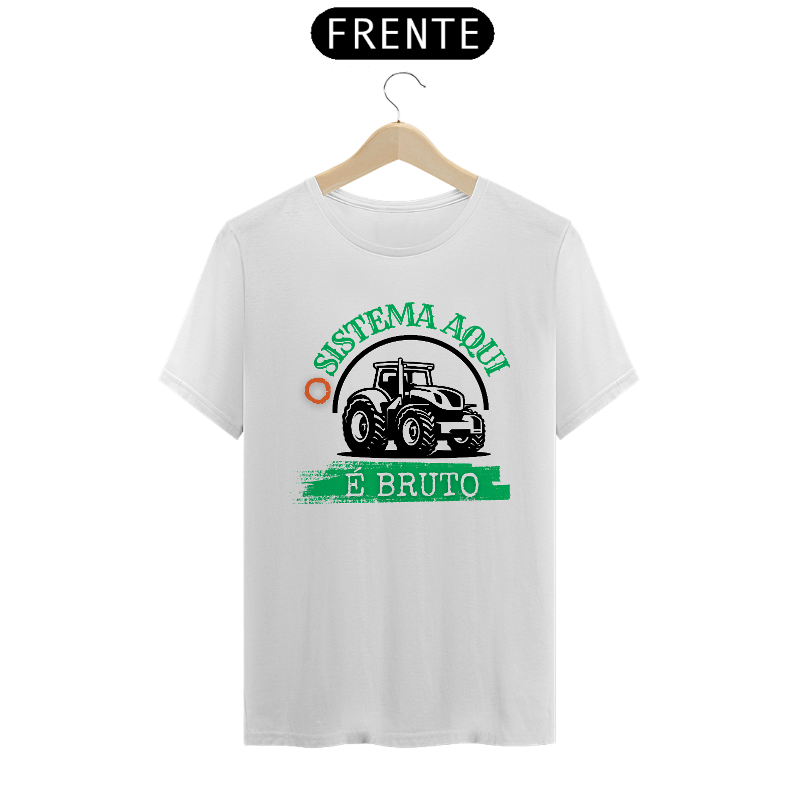 Camiseta T-Shirt Classic Unissex / O Sistema É Bruto 
