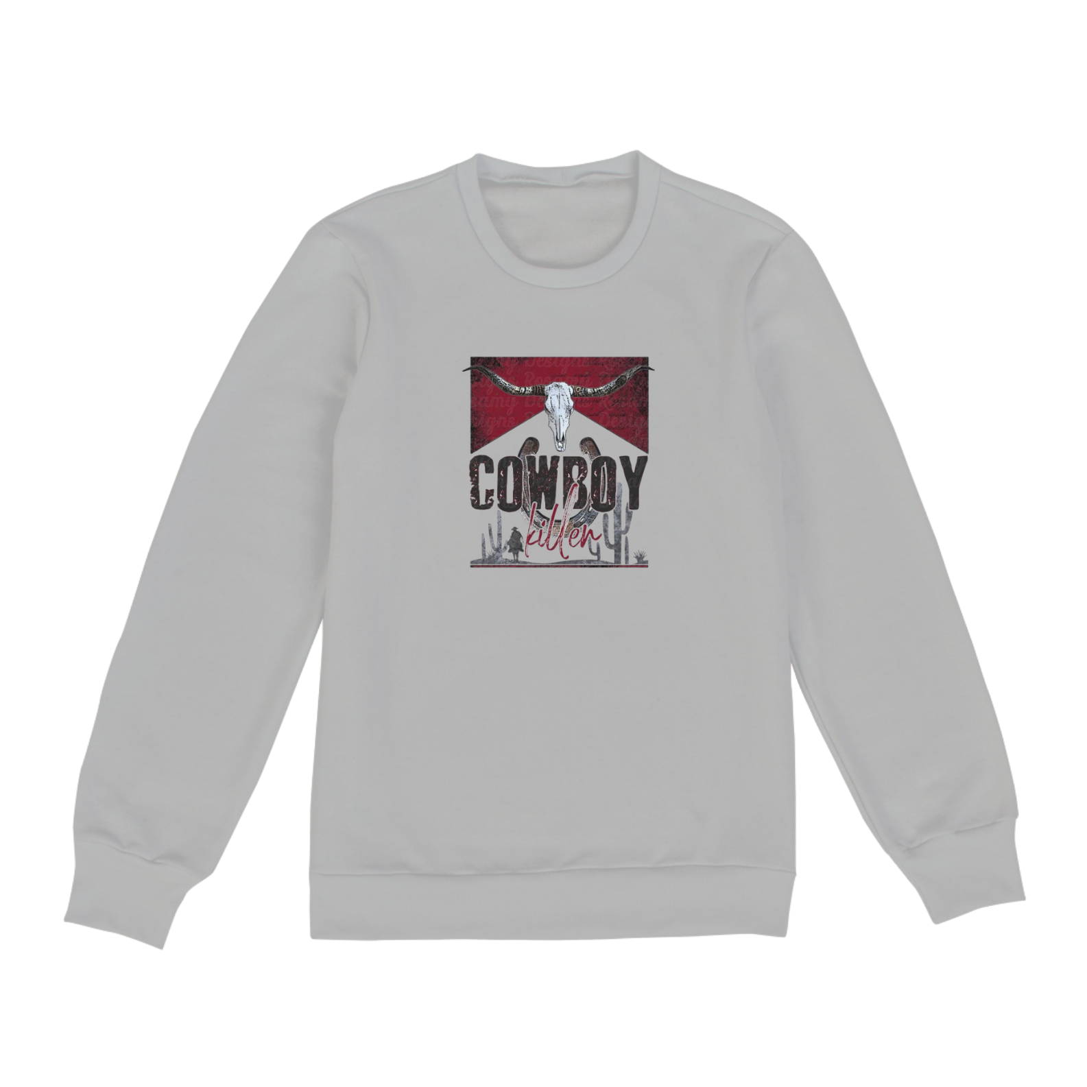 Moleton Fechado Unissex / Cowboy Killer Red