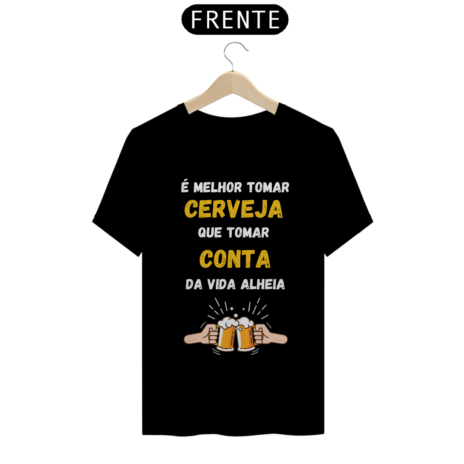 Nome do produto: T-shirt Classic / Vida Alheia