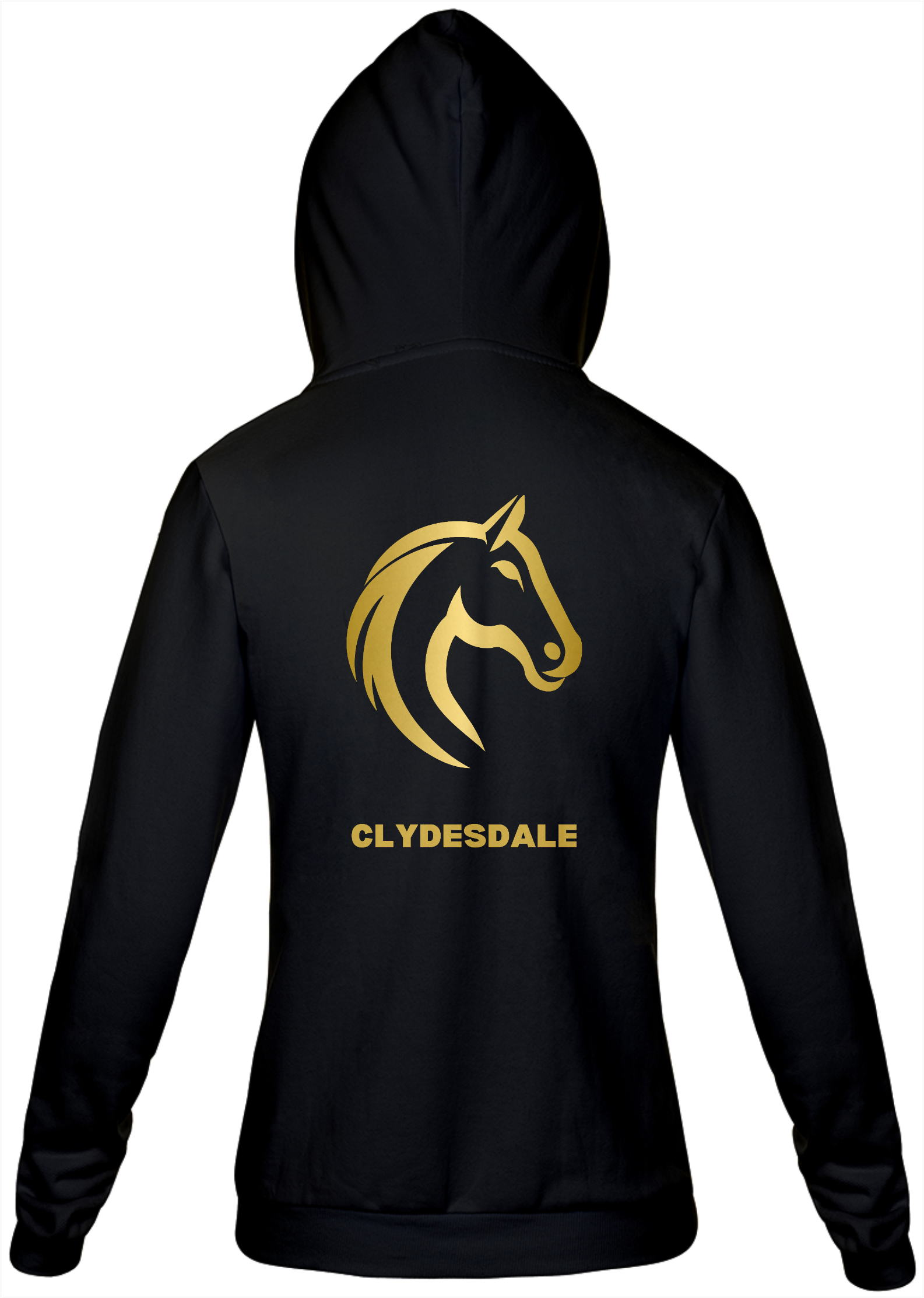 Moleton Com Zíper/ Cavalo Clydesdale