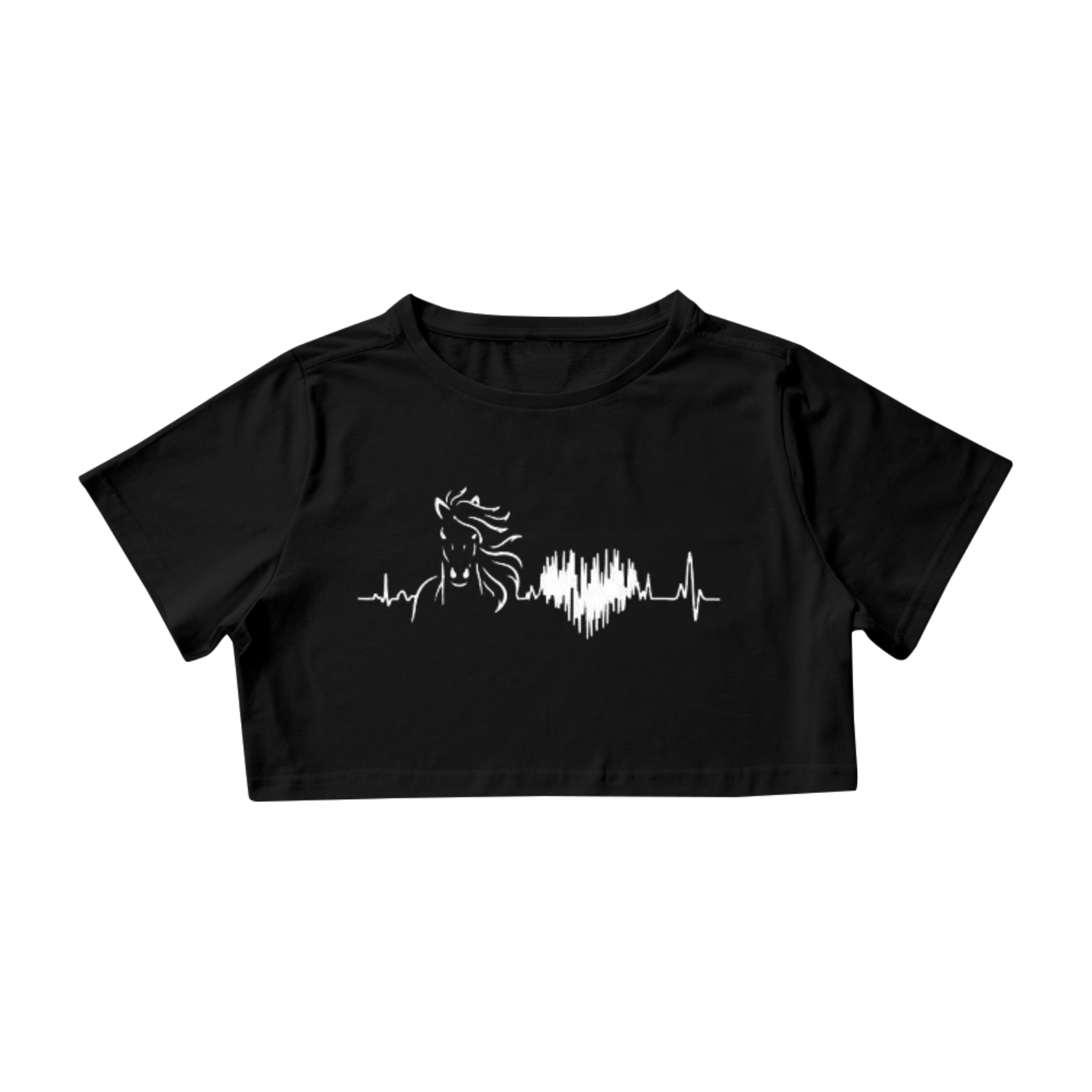 Camisa Cropped / Batimento Horse