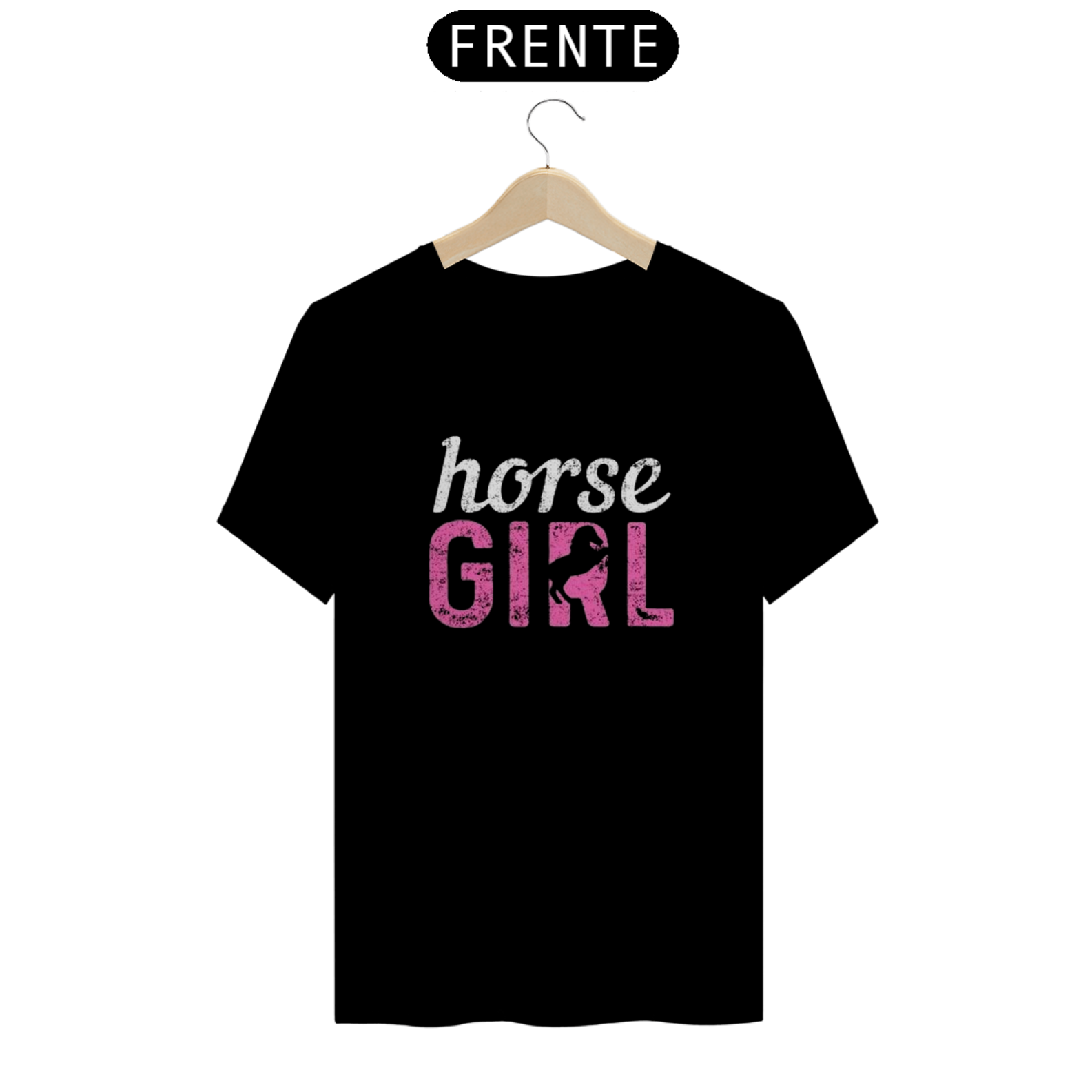 T-Shirt Classic Feminina / Horse Girl