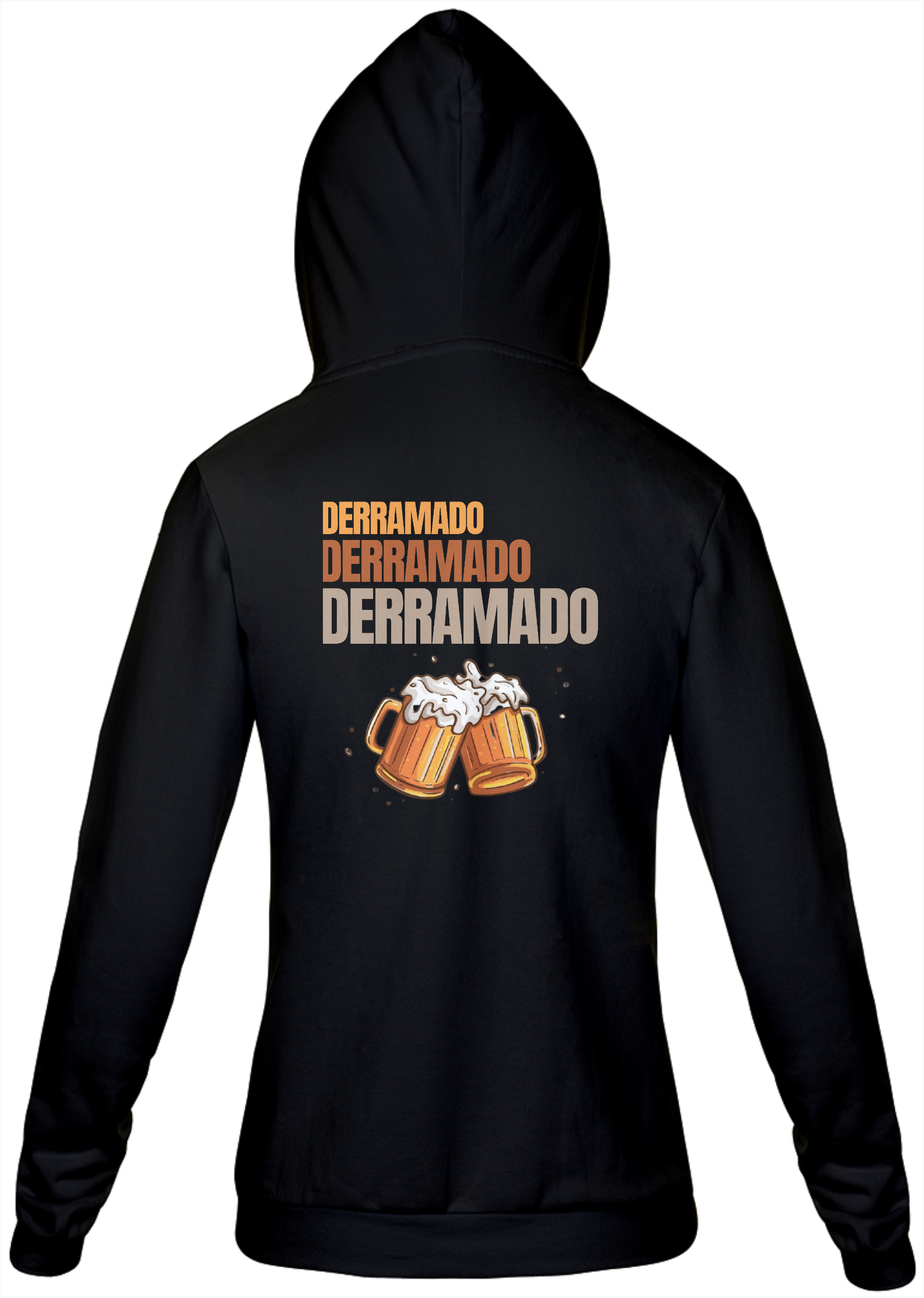 Moleton Com Zíper / Derramado